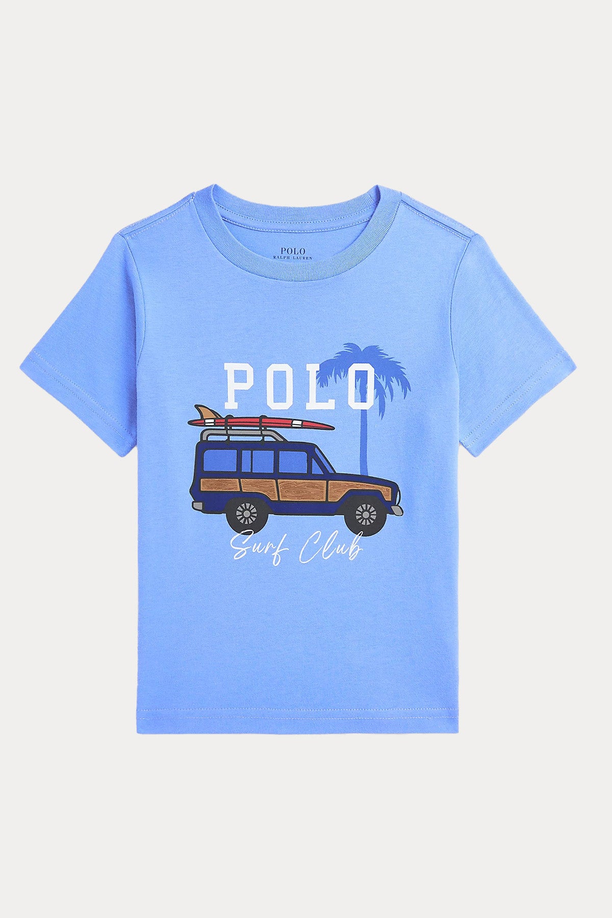 Polo Ralph Lauren Kids 2-6 Yaş Erkek Çocuk Safari Temalı T-shirt