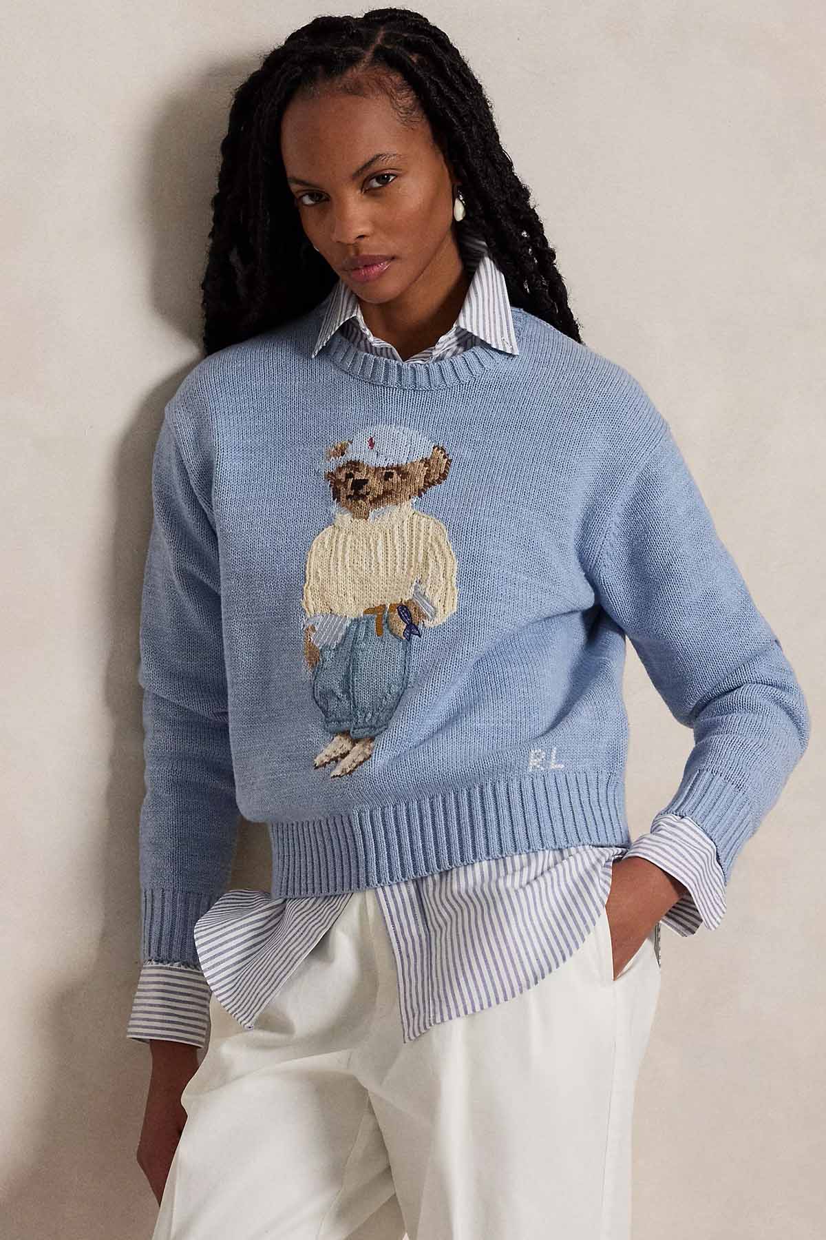 Polo Ralph Lauren Relaxed Fit Polo Bear Örgü Triko