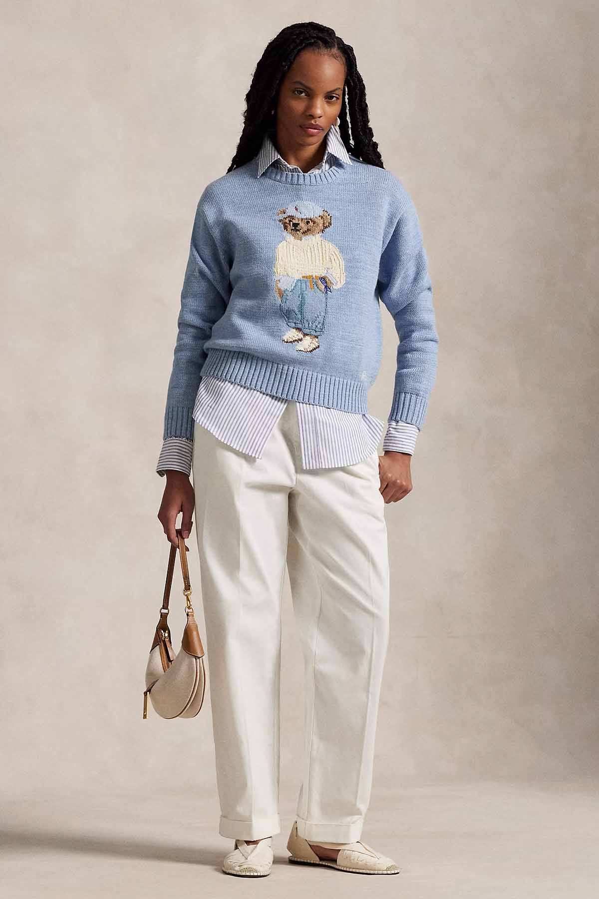 Polo Ralph Lauren Relaxed Fit Polo Bear Örgü Triko