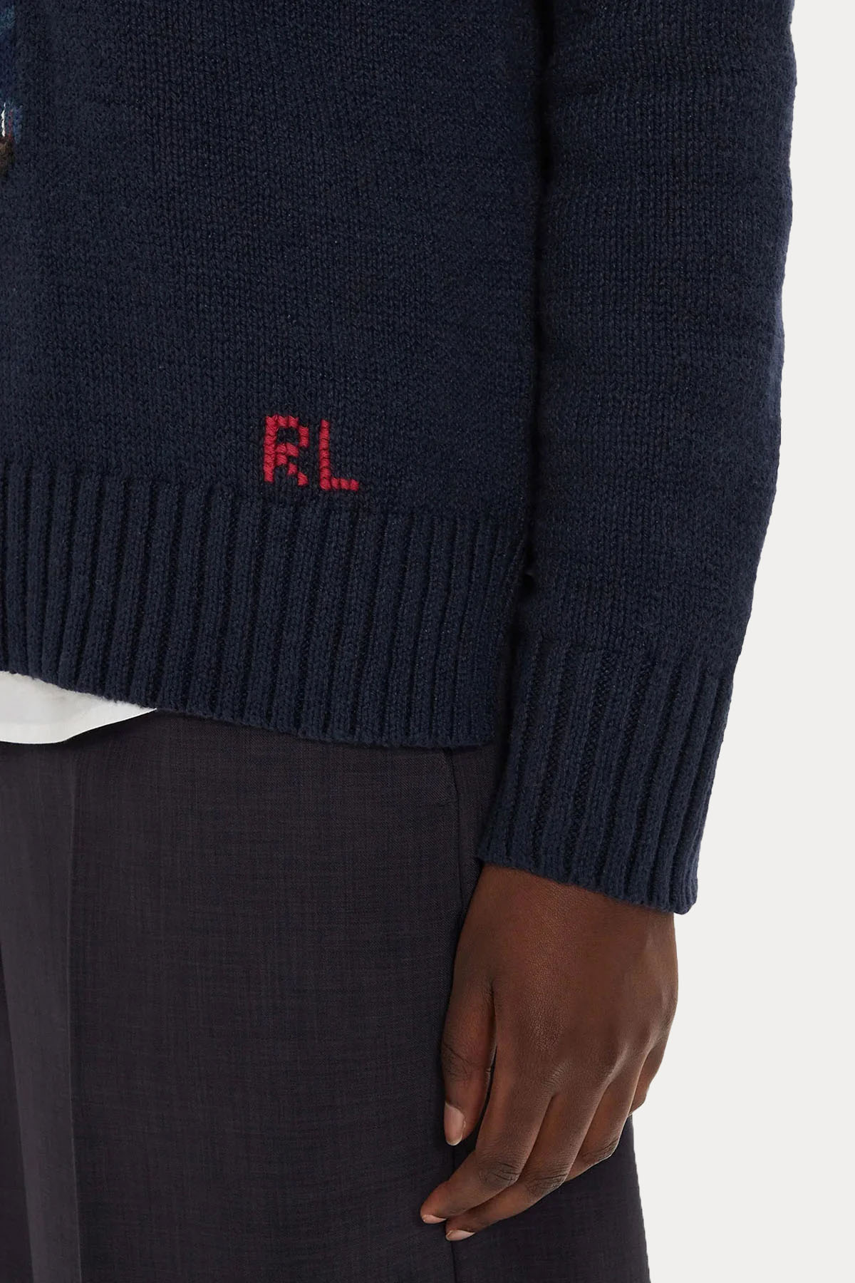 Polo Ralph Lauren Polo Bear Örgü Keten Triko-Triko-Libas