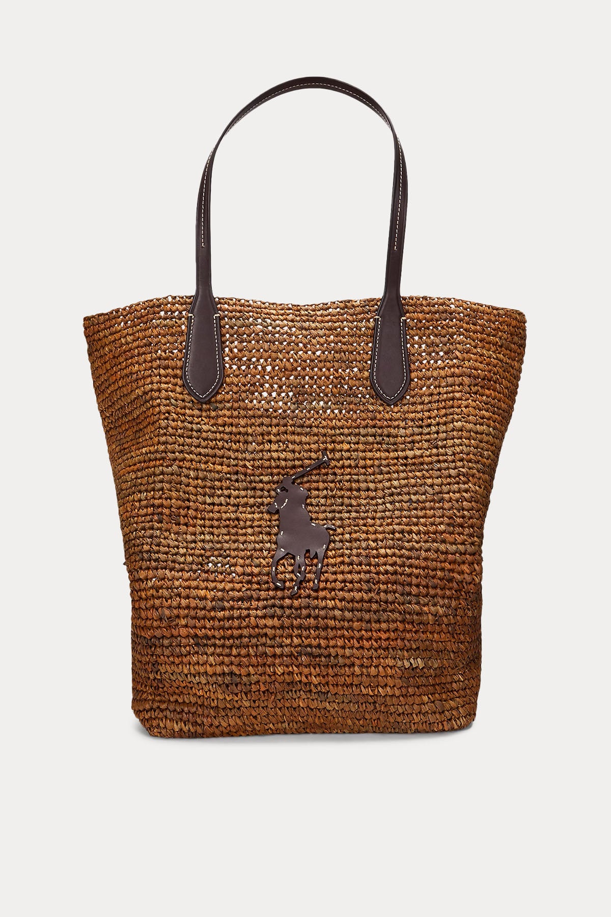 Polo Ralph Lauren Hasır Örgü Big Pony Logolu Shopping Bag Çanta