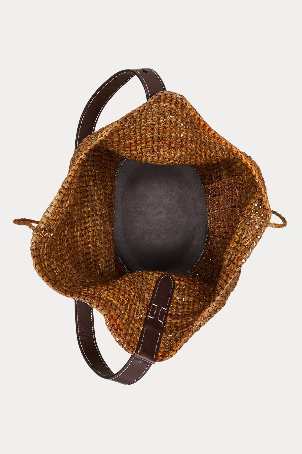 Polo Ralph Lauren Hasır Örgü Big Pony Logolu Omuz Çantası