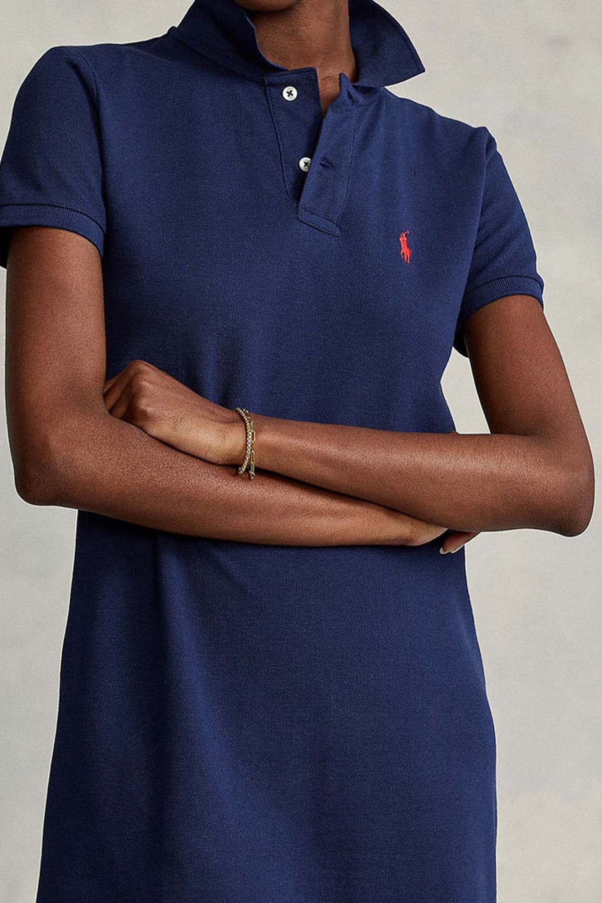 Polo Ralph Lauren Polo Yaka Mini T-shirt Elbise