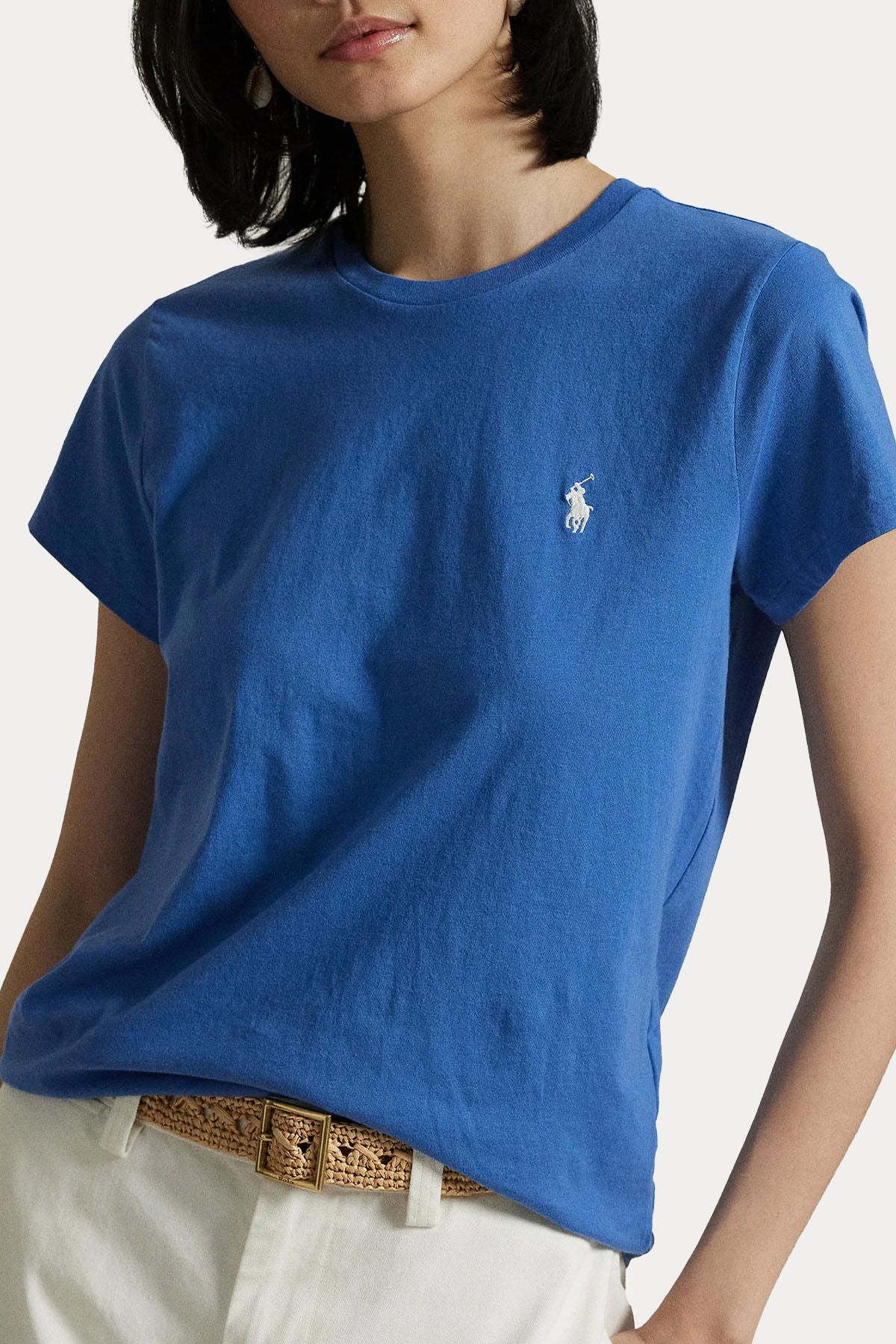 Polo Ralph Lauren Custom Fit Yuvarlak Yaka T-shirt