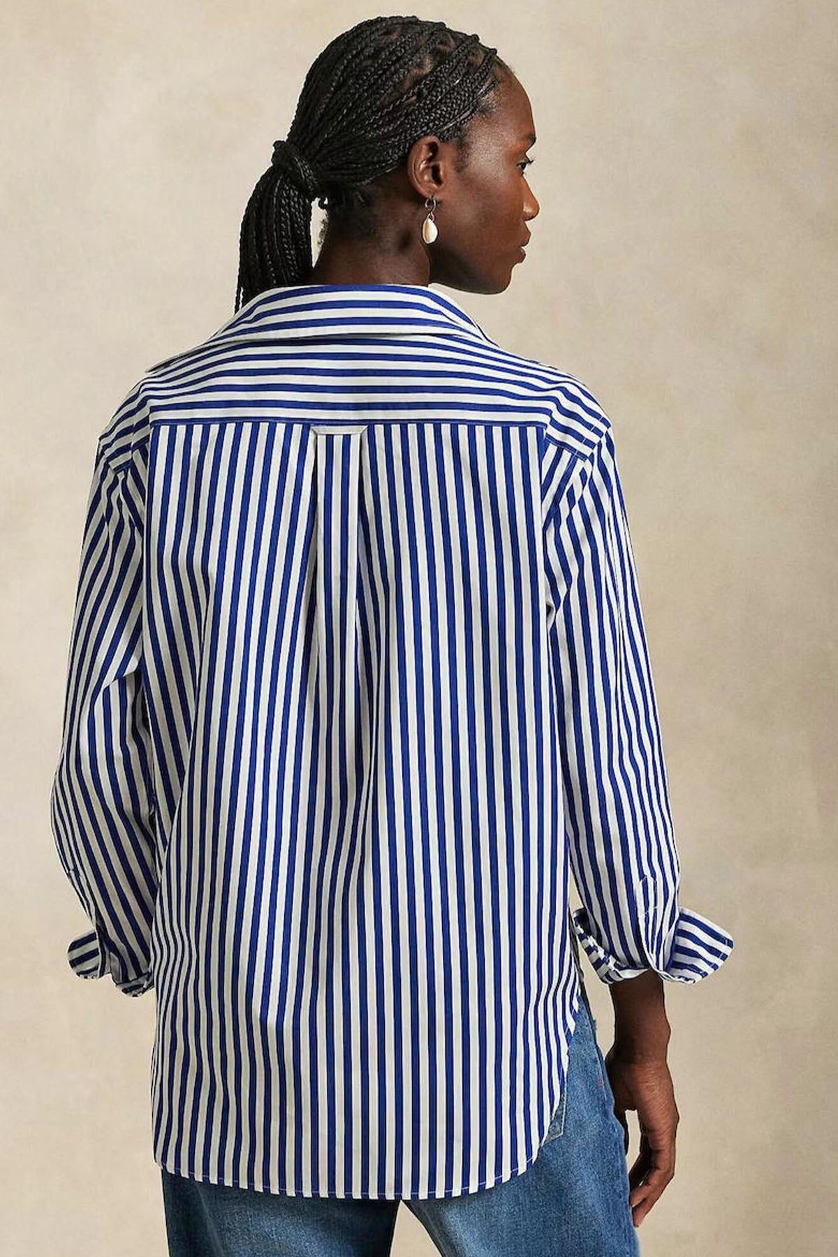 Polo Ralph Lauren Relaxed Fit Çizgili Gömlek-Gömlek-Libas