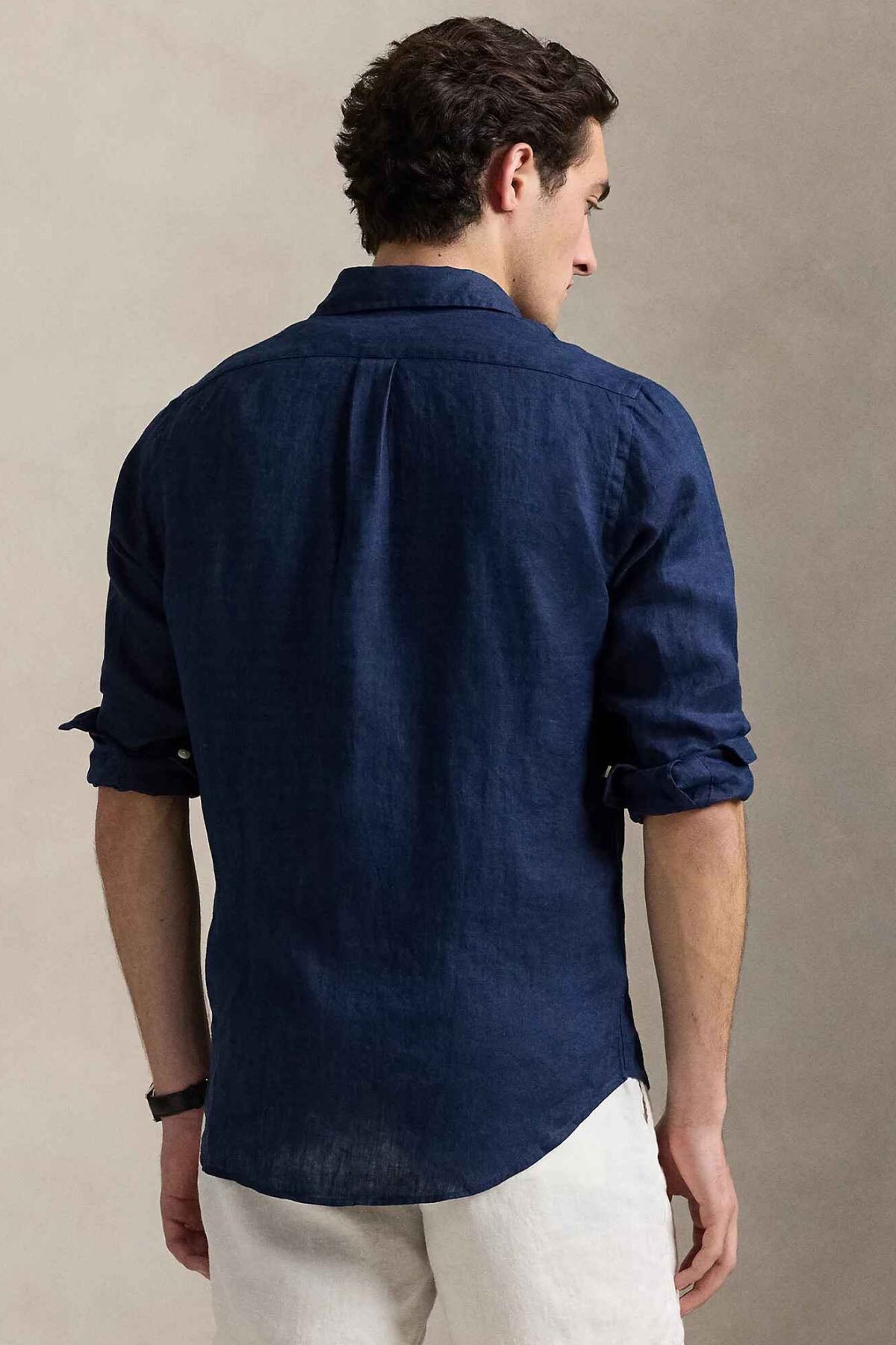 Polo Ralph Lauren Custom Fit Keten Gömlek