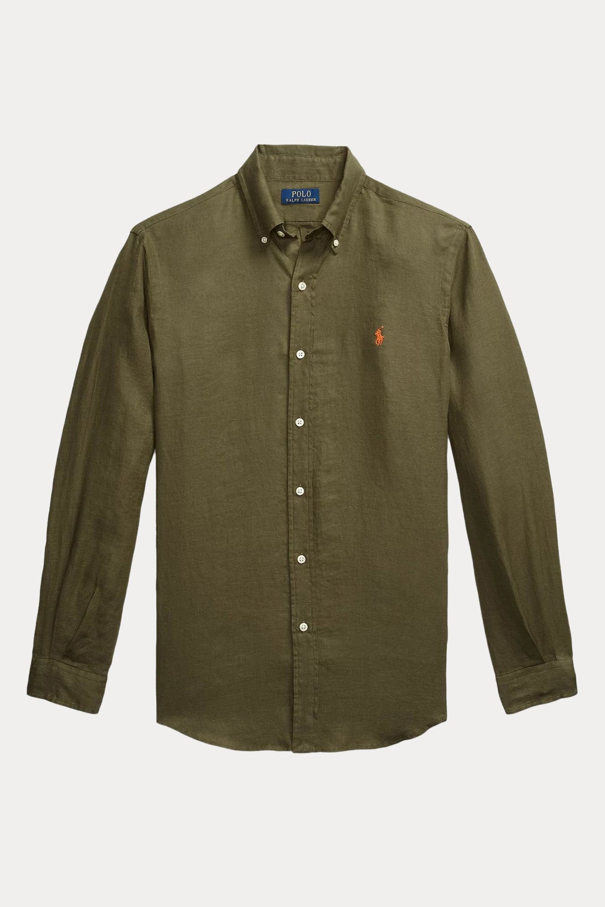 Polo Ralph Lauren Custom Fit Keten Gömlek