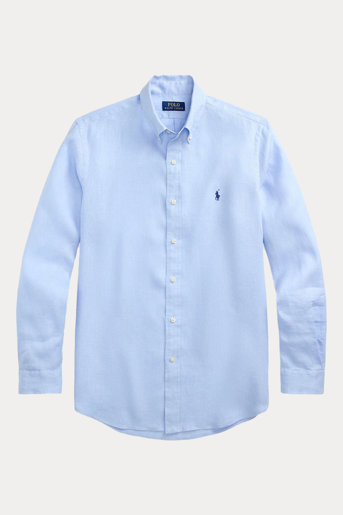 Polo Ralph Lauren Custom Fit Keten Gömlek-Gömlek-Libas