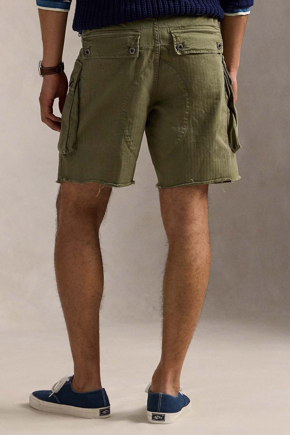Polo Ralph Lauren Relaxed Fit Spor Cepli Şort-Şort-Libas