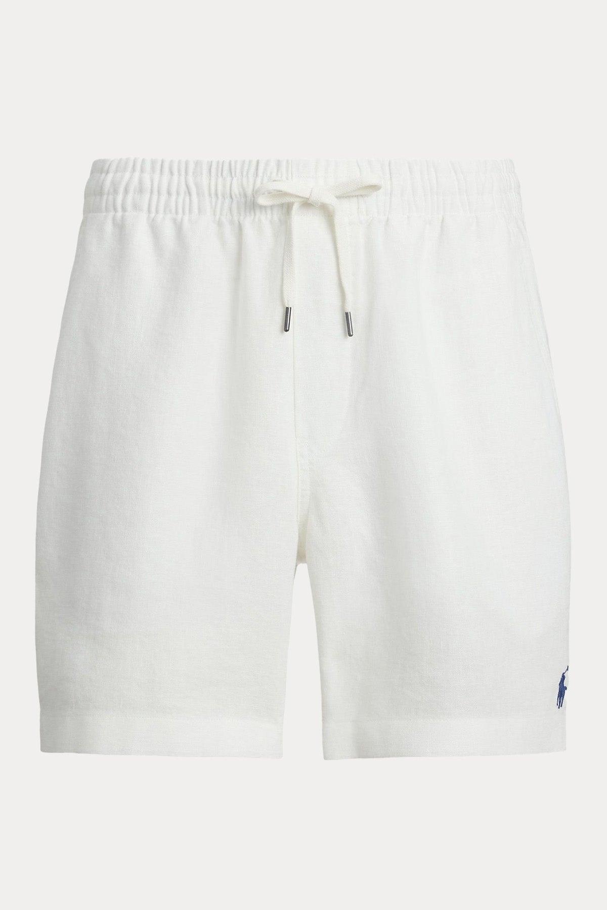Polo Ralph Lauren Beli Lastikli Classic Fit Keten Şort-Şort-Libas