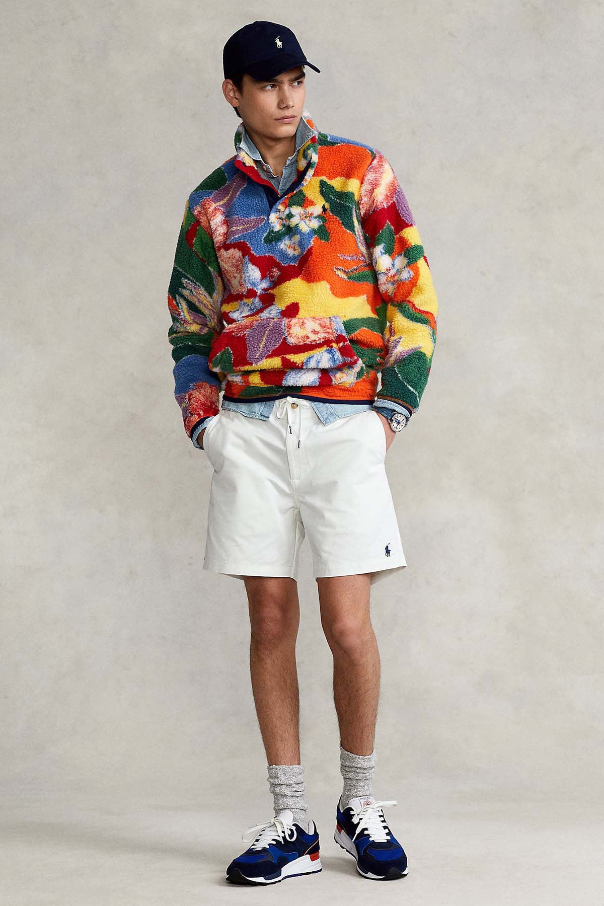 Polo Ralph Lauren Beli Lastikli Stretch Classic Fit Şort-Şort-Libas