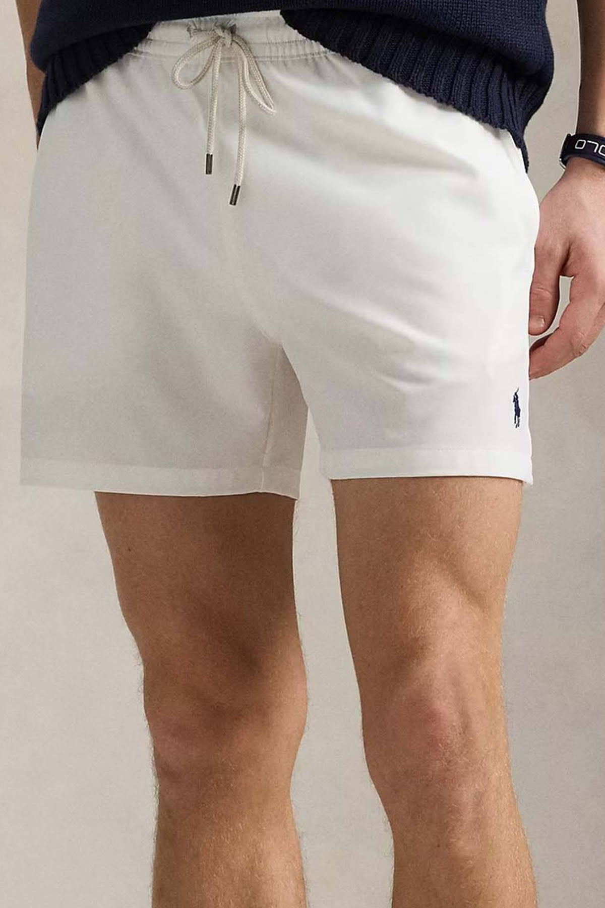 Polo Ralph Lauren Slim Fit Beli Lastikli Streç Şort Mayo