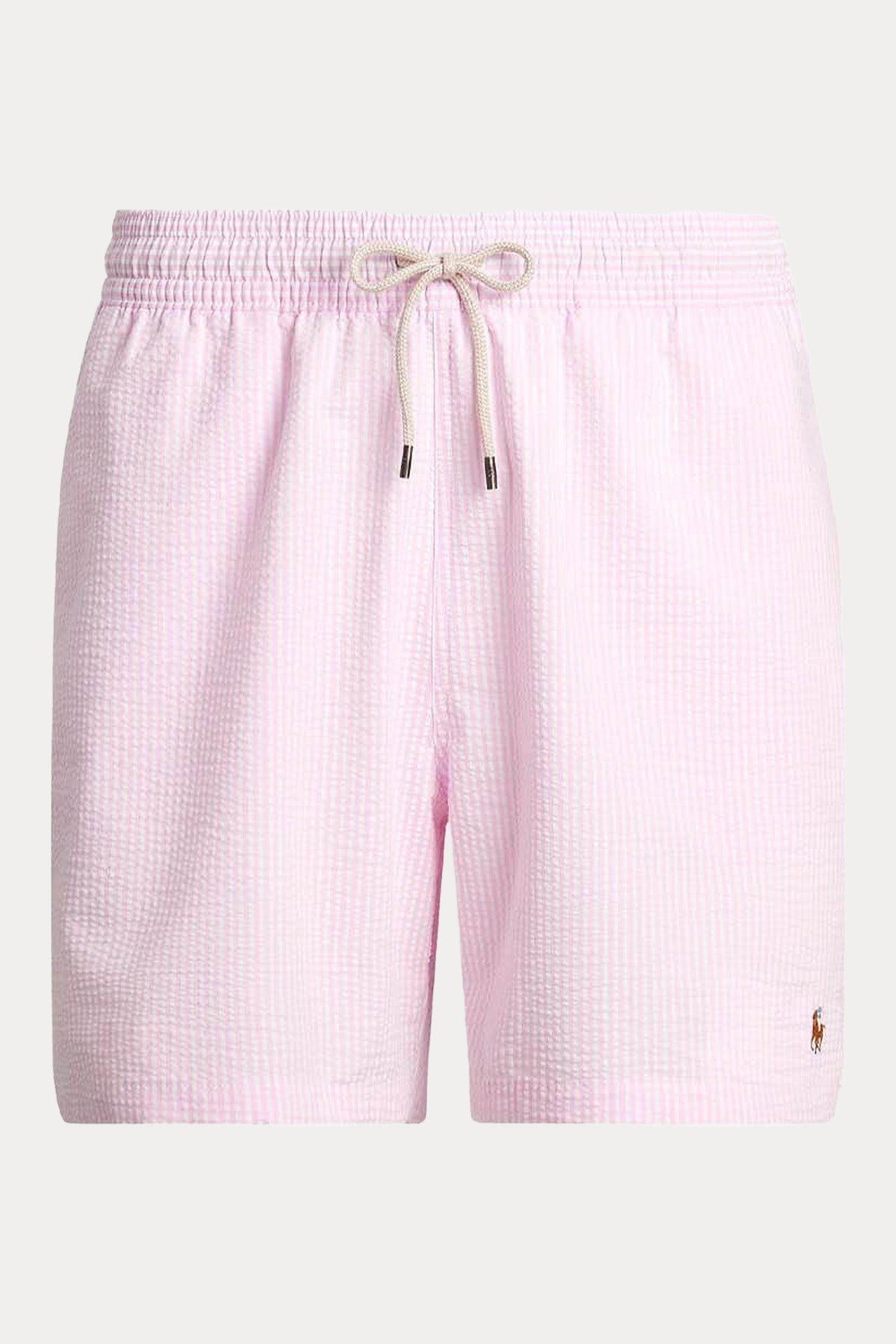 Polo Ralph Lauren Relaxed Fit Beli Lastikli Çizgili Streç Şort Mayo