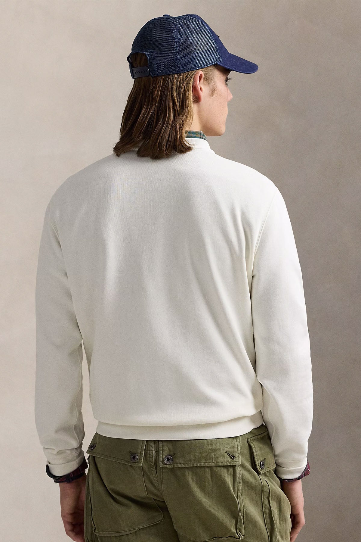 Polo Ralph Lauren Polo Bear Relaxed Fit Şardonlu Yuvarlak Yaka Sweatshirt