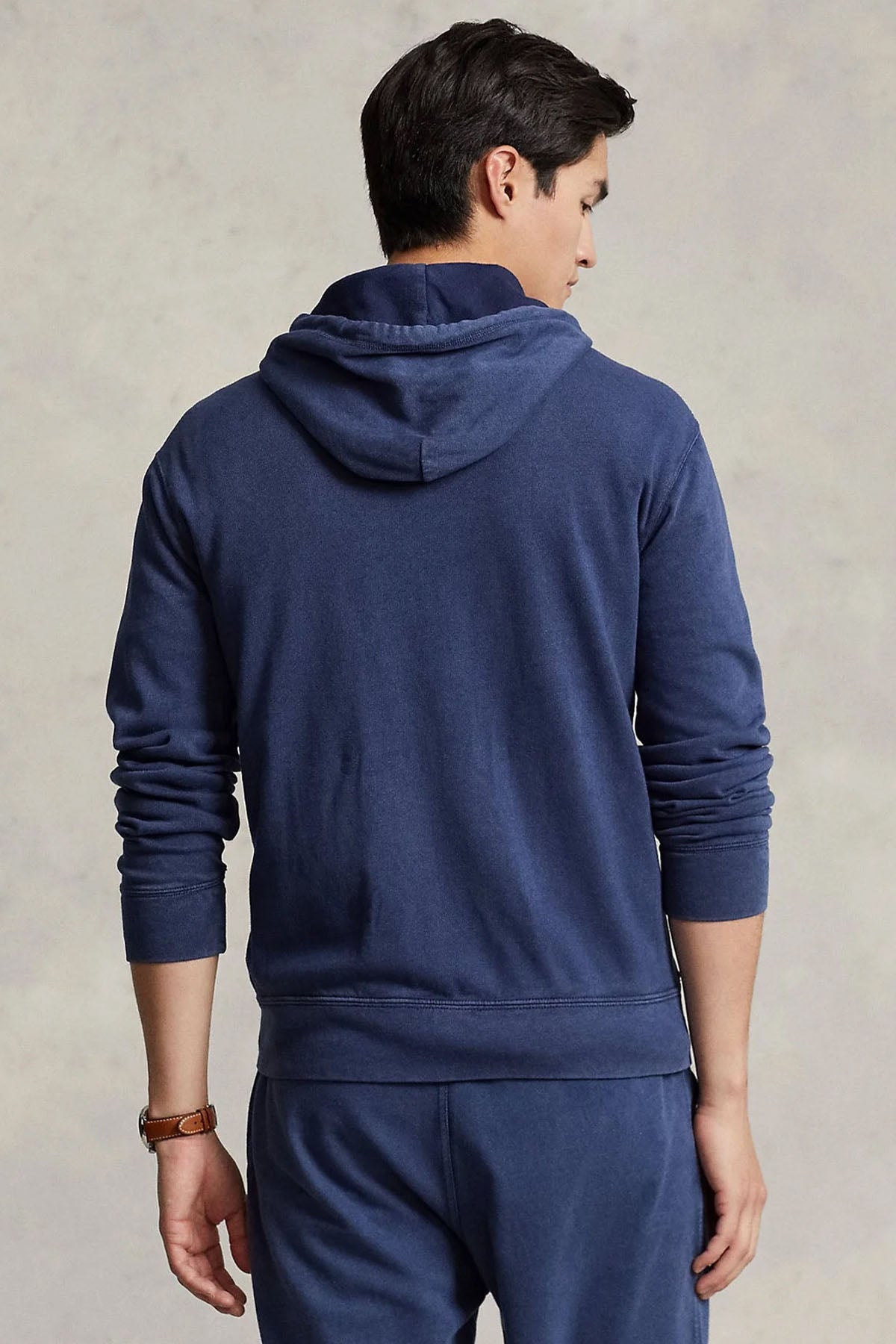 Polo Ralph Lauren Relaxed Fit İnce Dokulu Kapüşonlu Sweatshirt Ceket