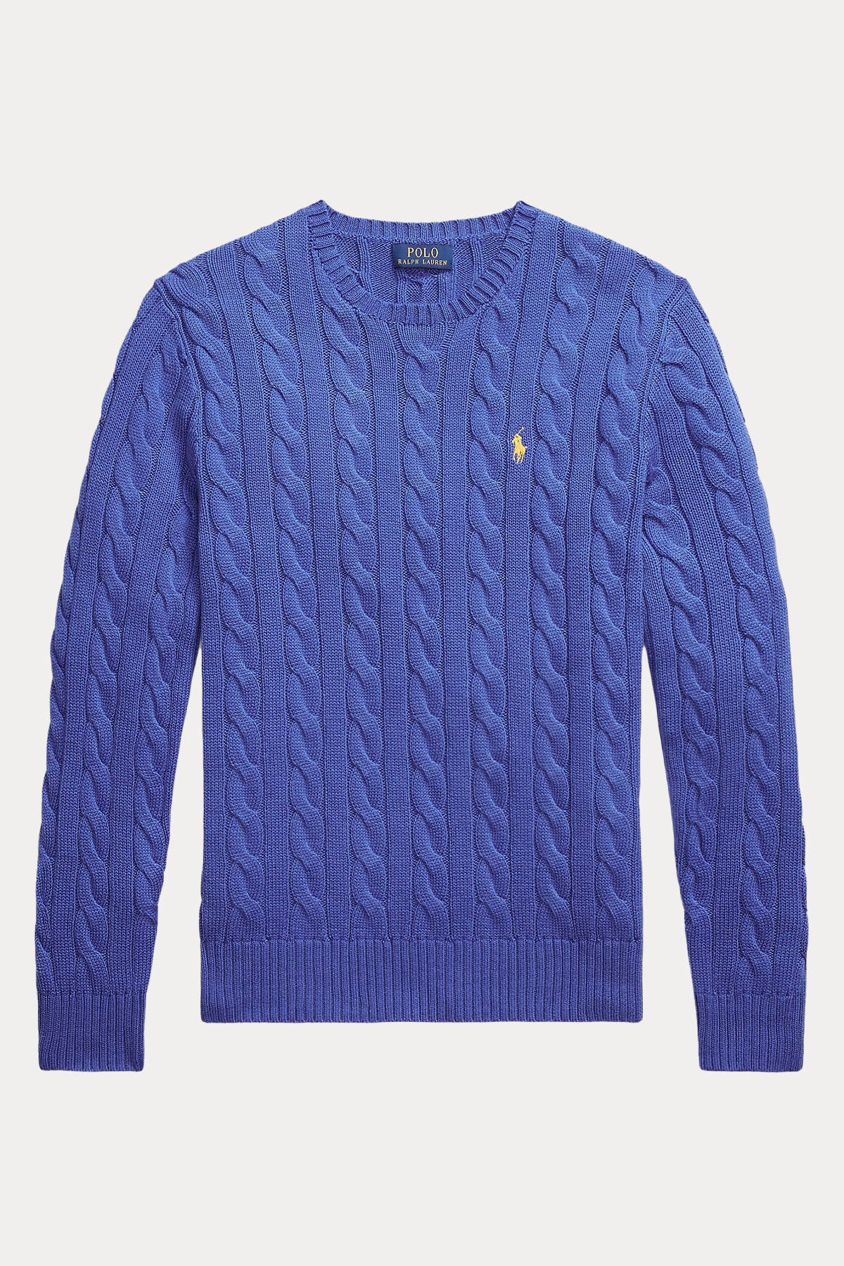 Polo Ralph Lauren Yuvarlak Yaka Saç Örgü Triko