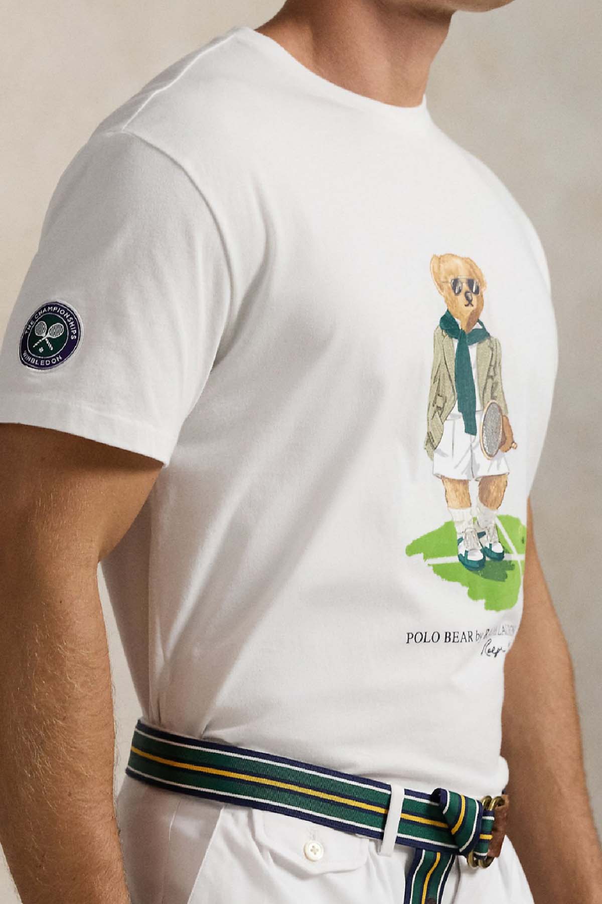 Polo Ralph Lauren Classic Fit Polo Bear Wimbledon T-shirt