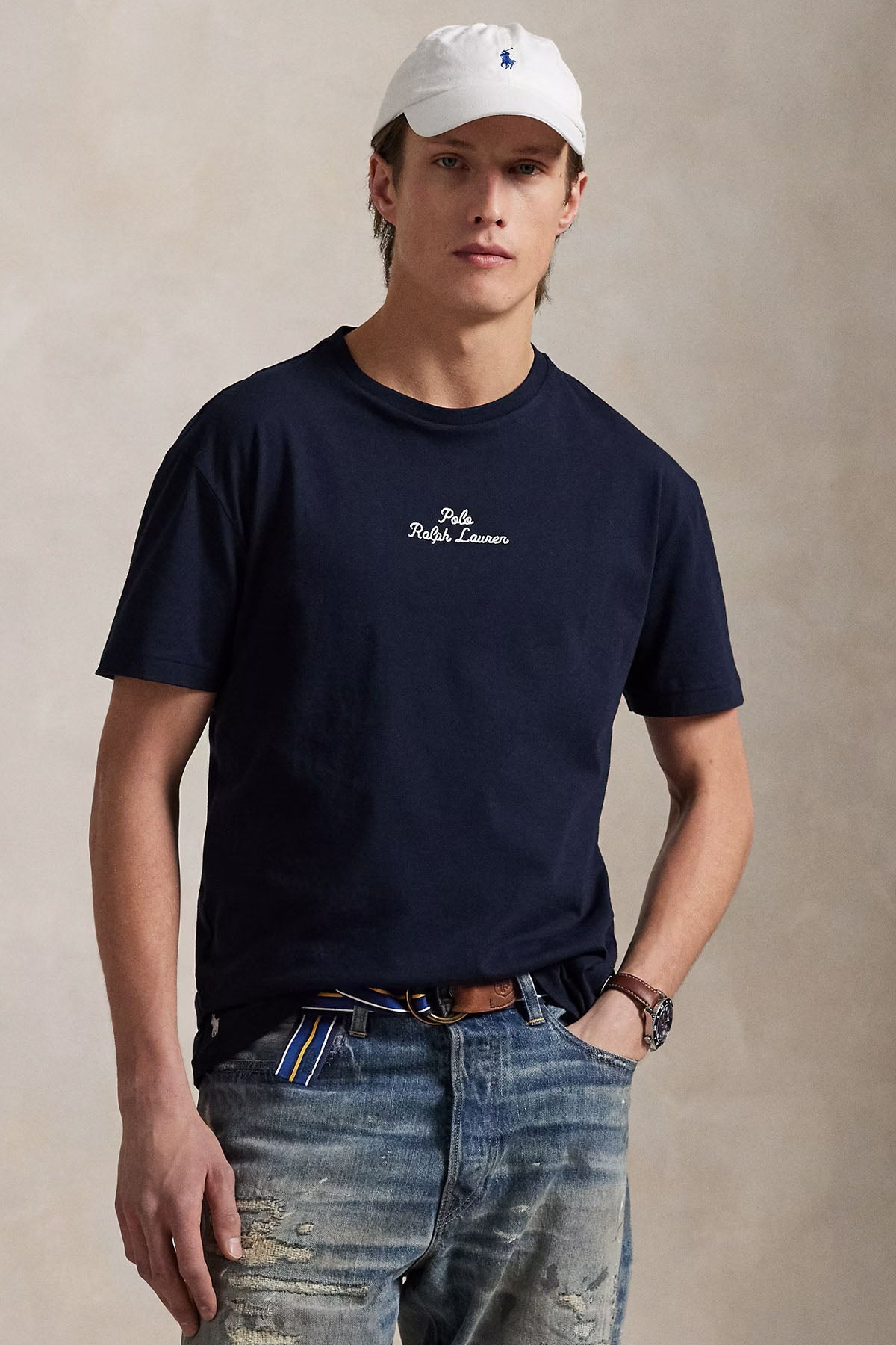 Polo Ralph Lauren Classic Fit Yuvarlak Yaka Logolu T-shirt