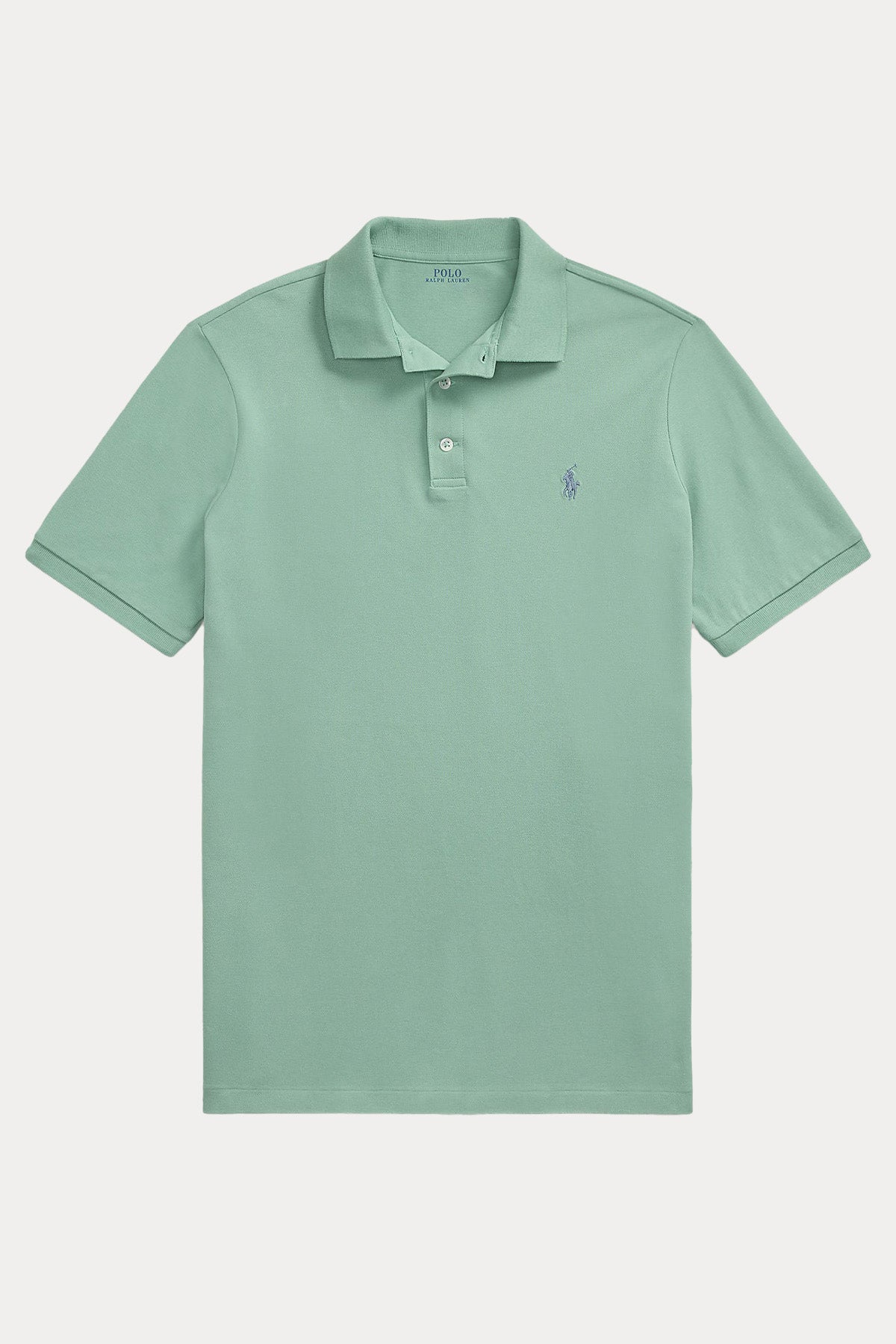 Polo Ralph Lauren Custom Slim Fit Stretch Mesh Polo Yaka T-shirt