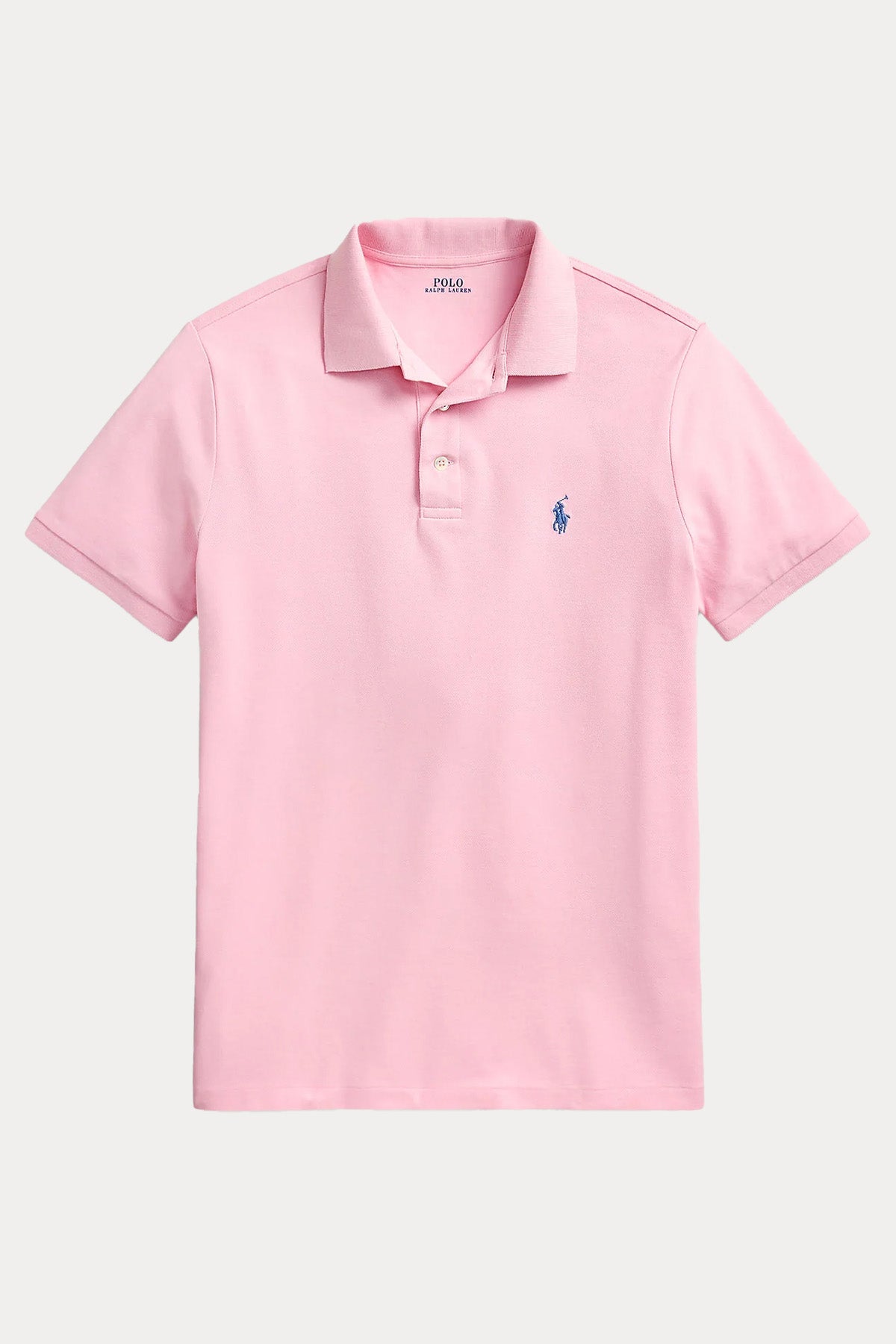 Polo Ralph Lauren Custom Slim Fit Stretch Mesh Polo Yaka T-shirt