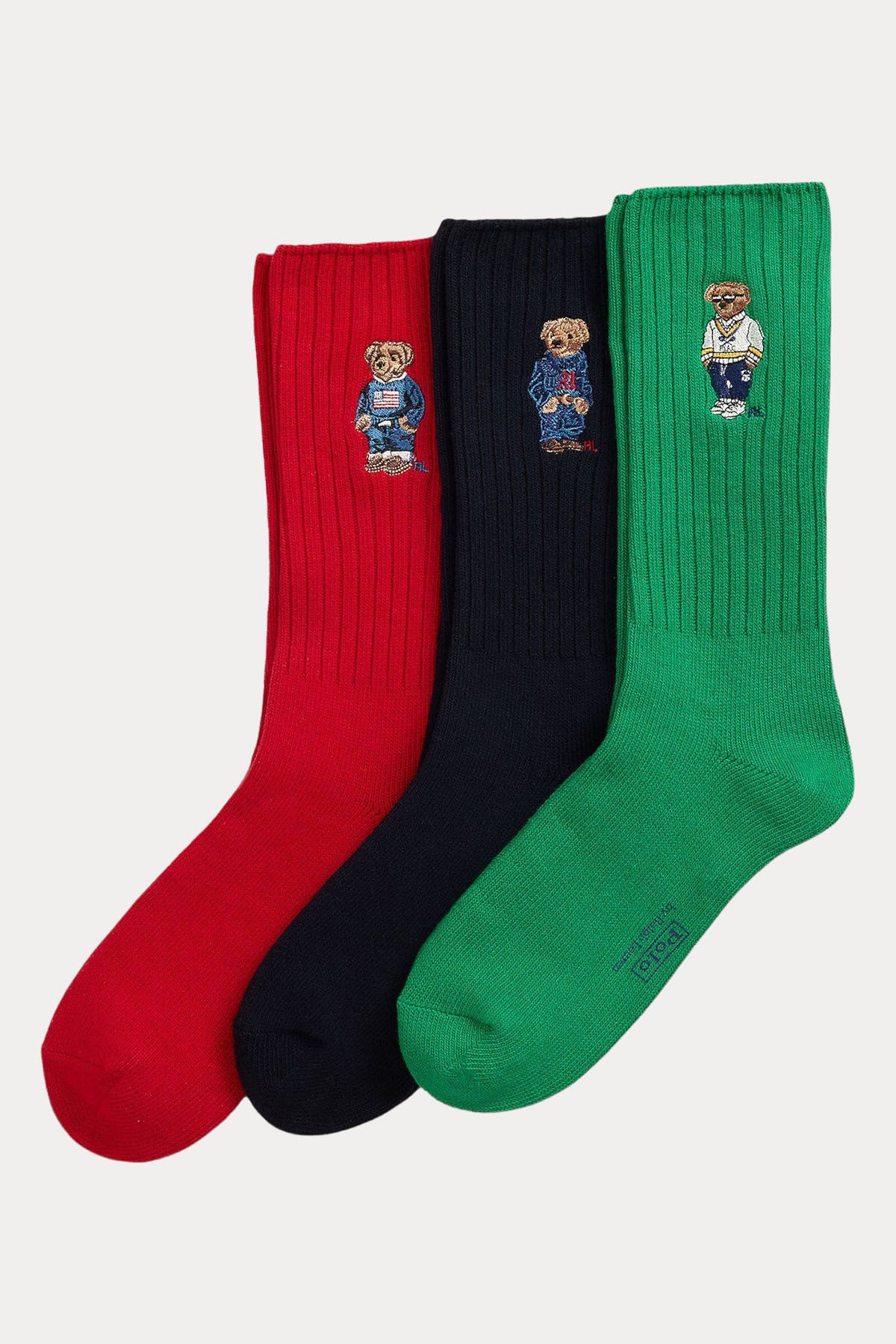 Polo Ralph Lauren Polo Bear 3'lü Paket Çorap