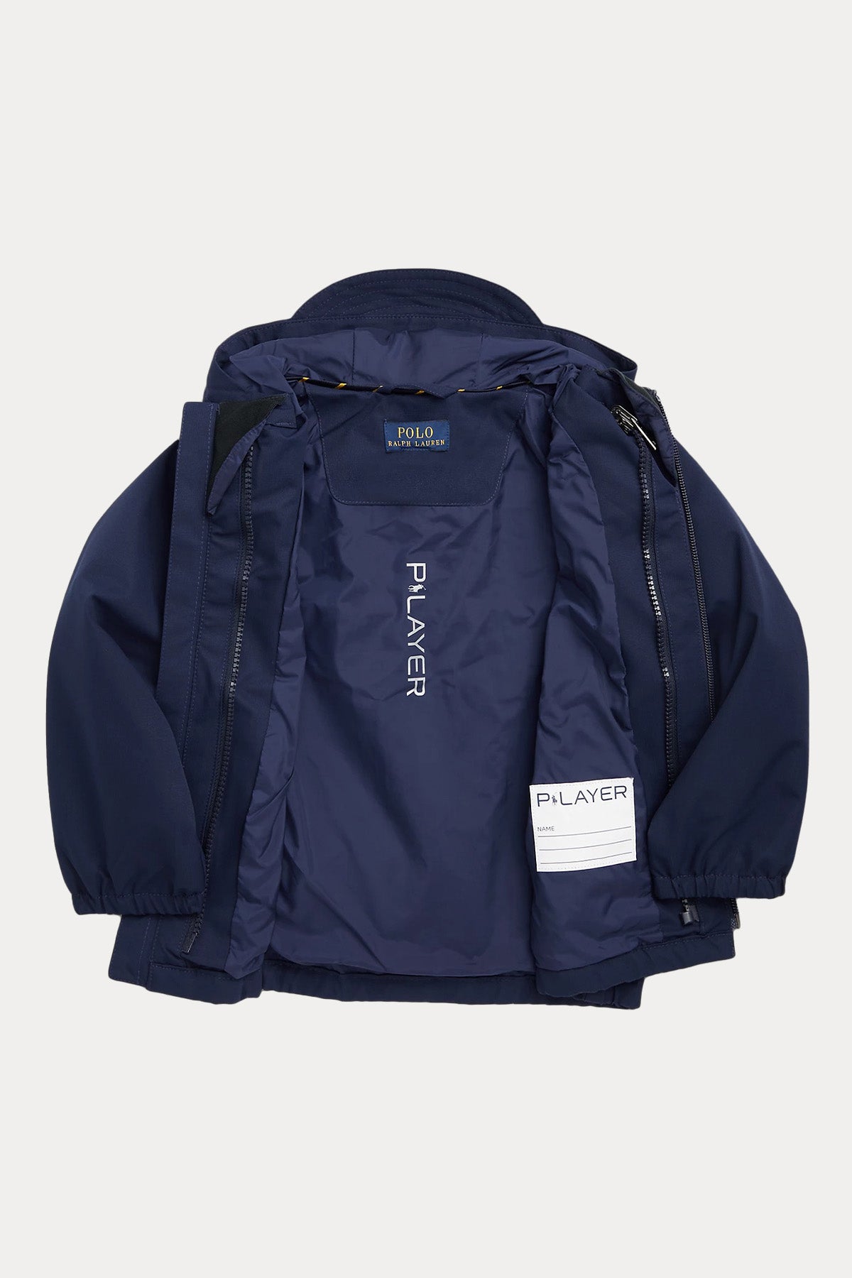 Polo Ralph Lauren Kids 3-5 Yaş Unisex Çocuk Kapüşonlu Rüzgarlık Mont