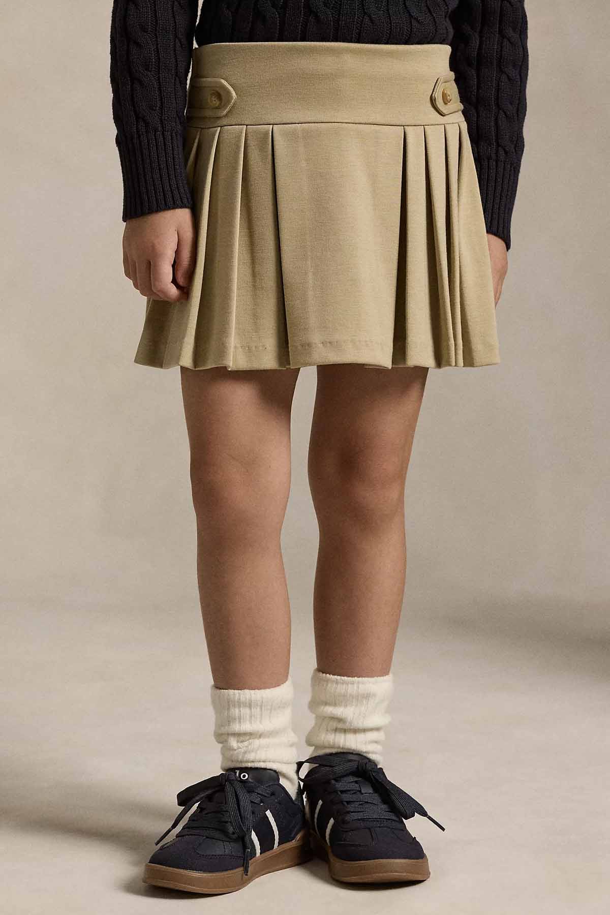 Polo Ralph Lauren Kids 5-6 Yaş Kız Çocuk Şortlu Piliseli Etek-Etek-Libas
