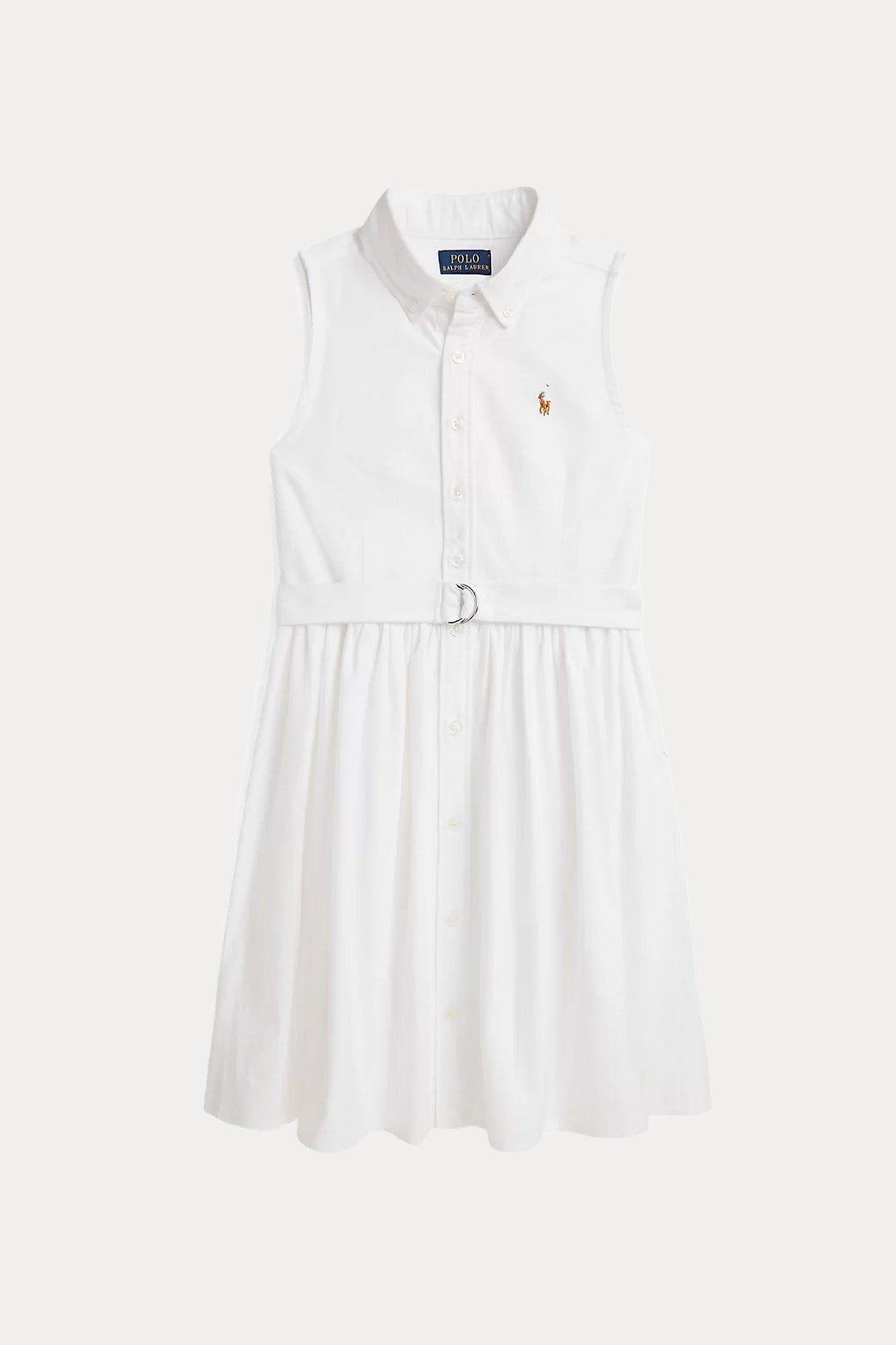 Polo Ralph Lauren Kids 4-6 Yaş Kız Çocuk Kemerli Elbise