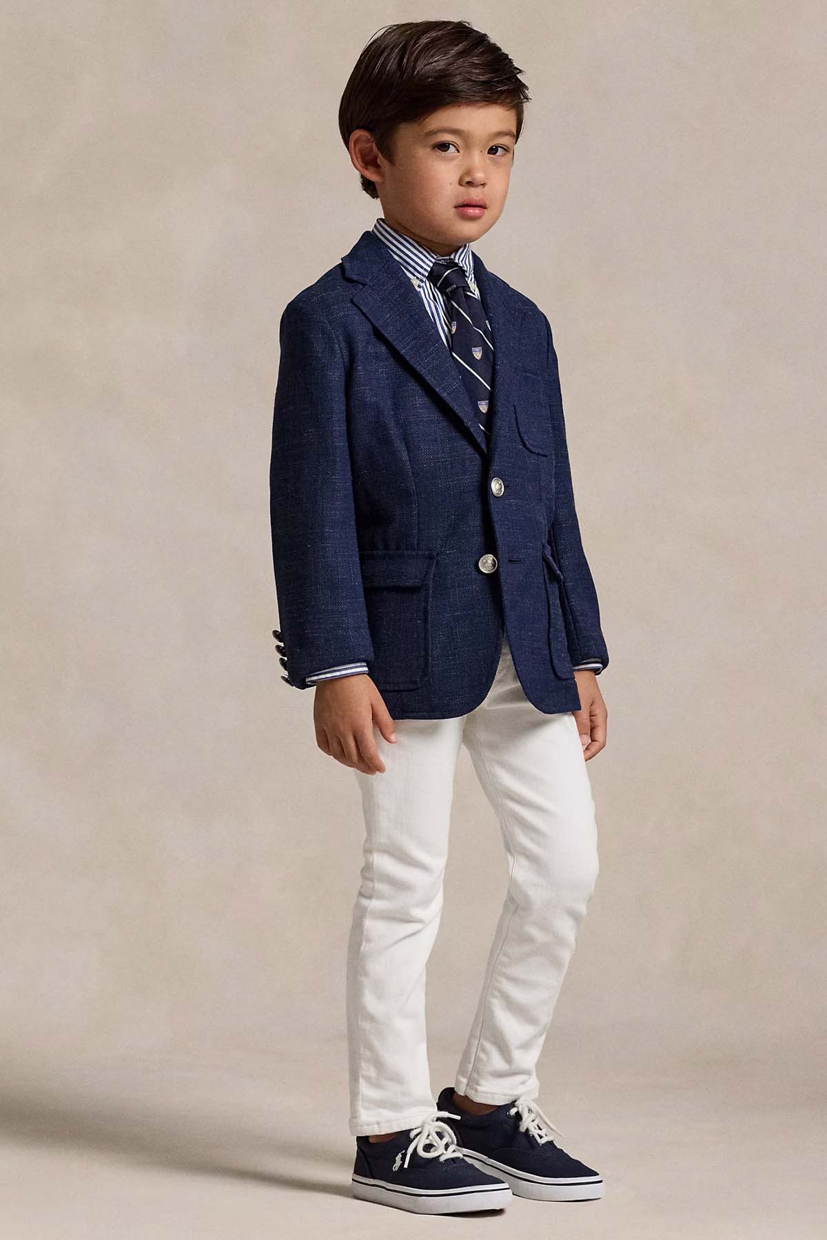 Polo Ralph Lauren Kids 2-4 Yaş Erkek Çocuk Slim Fit Streç Jeans