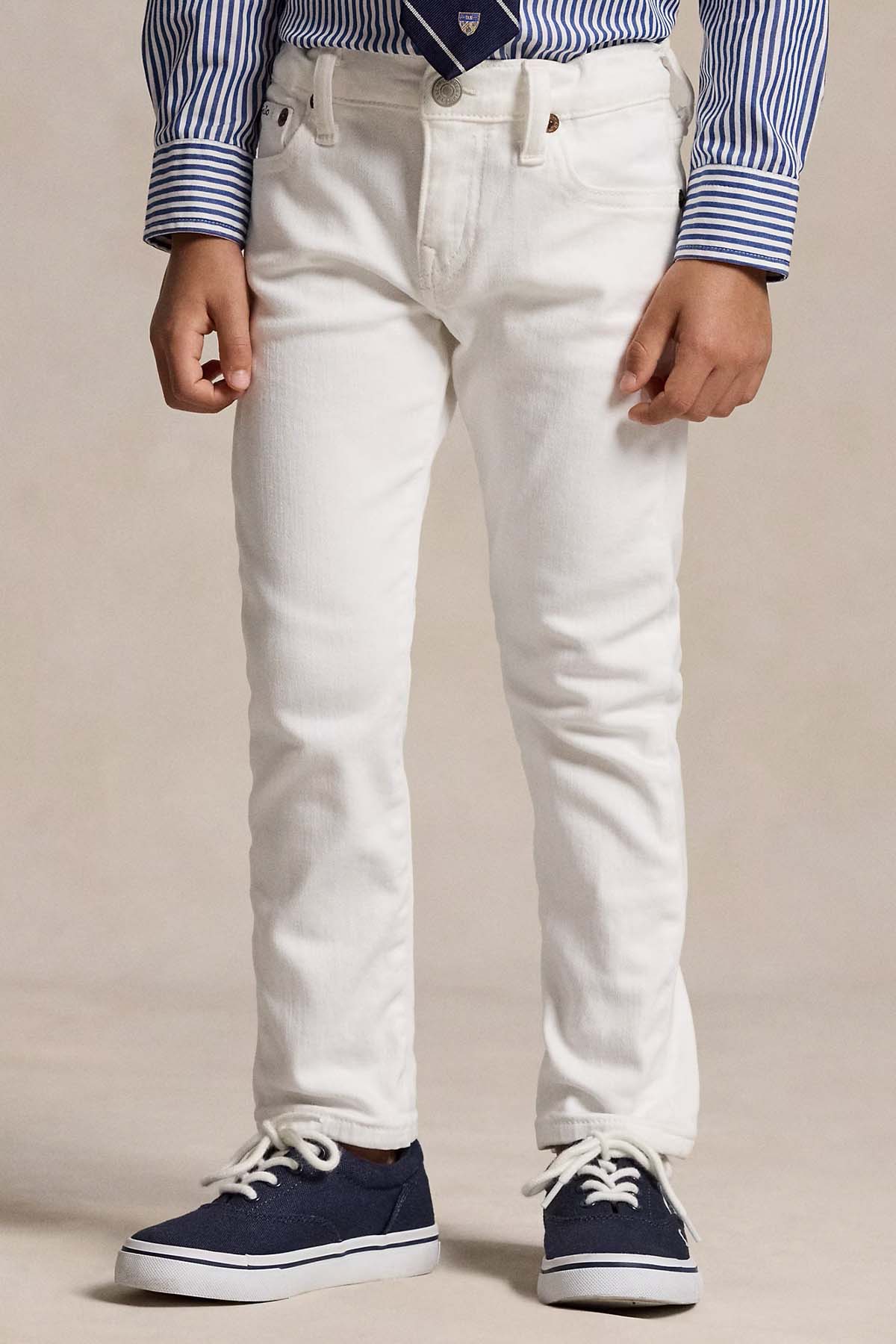 Polo Ralph Lauren Kids 2-4 Yaş Erkek Çocuk Slim Fit Streç Jeans