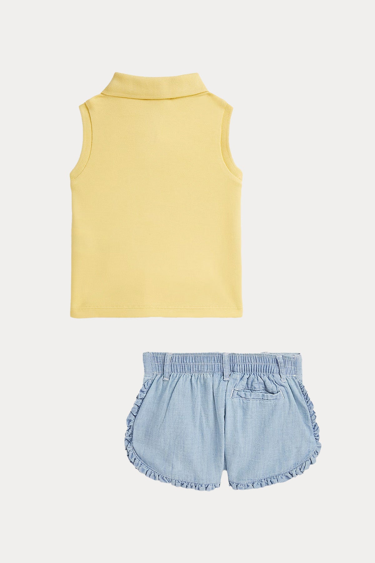 Polo Ralph Lauren Kids 12-18 Aylık Kız Bebek T-shirt - Şort Set