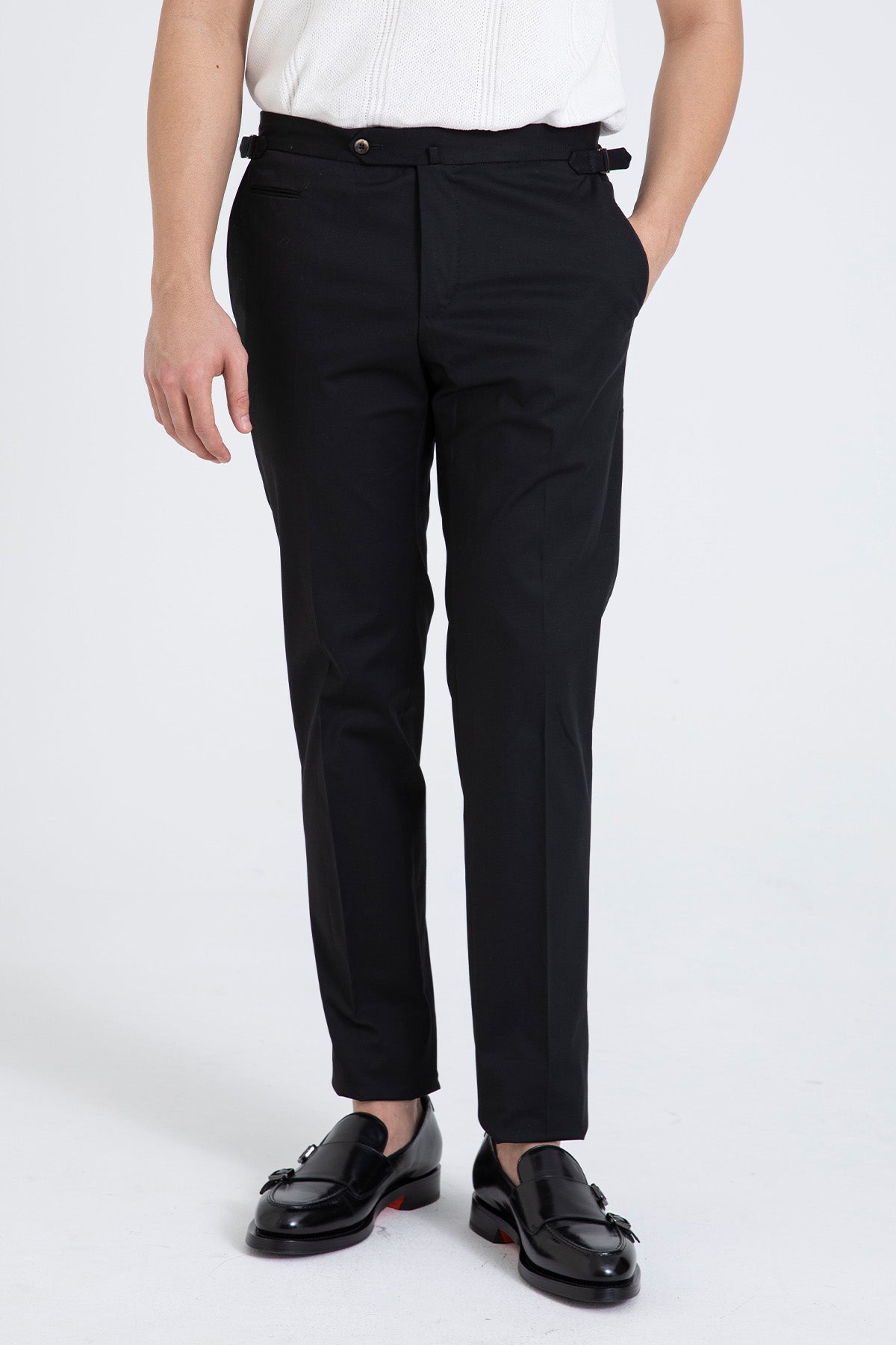 Pantaloni Torino Slim Fit Yandan Cepli Streç Pantolon