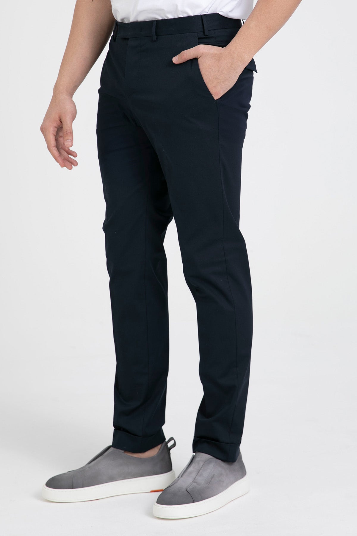 Pantaloni Torino Master Fit Duble Paça Streç Pantolon
