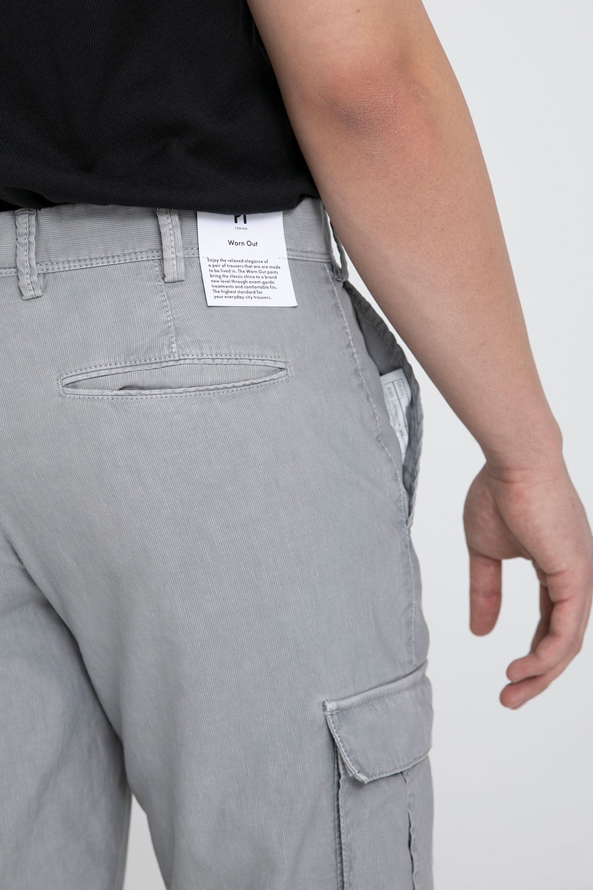 Pantaloni Torino The Rebel Relaxed Fit Kargo Cepli Pantolon