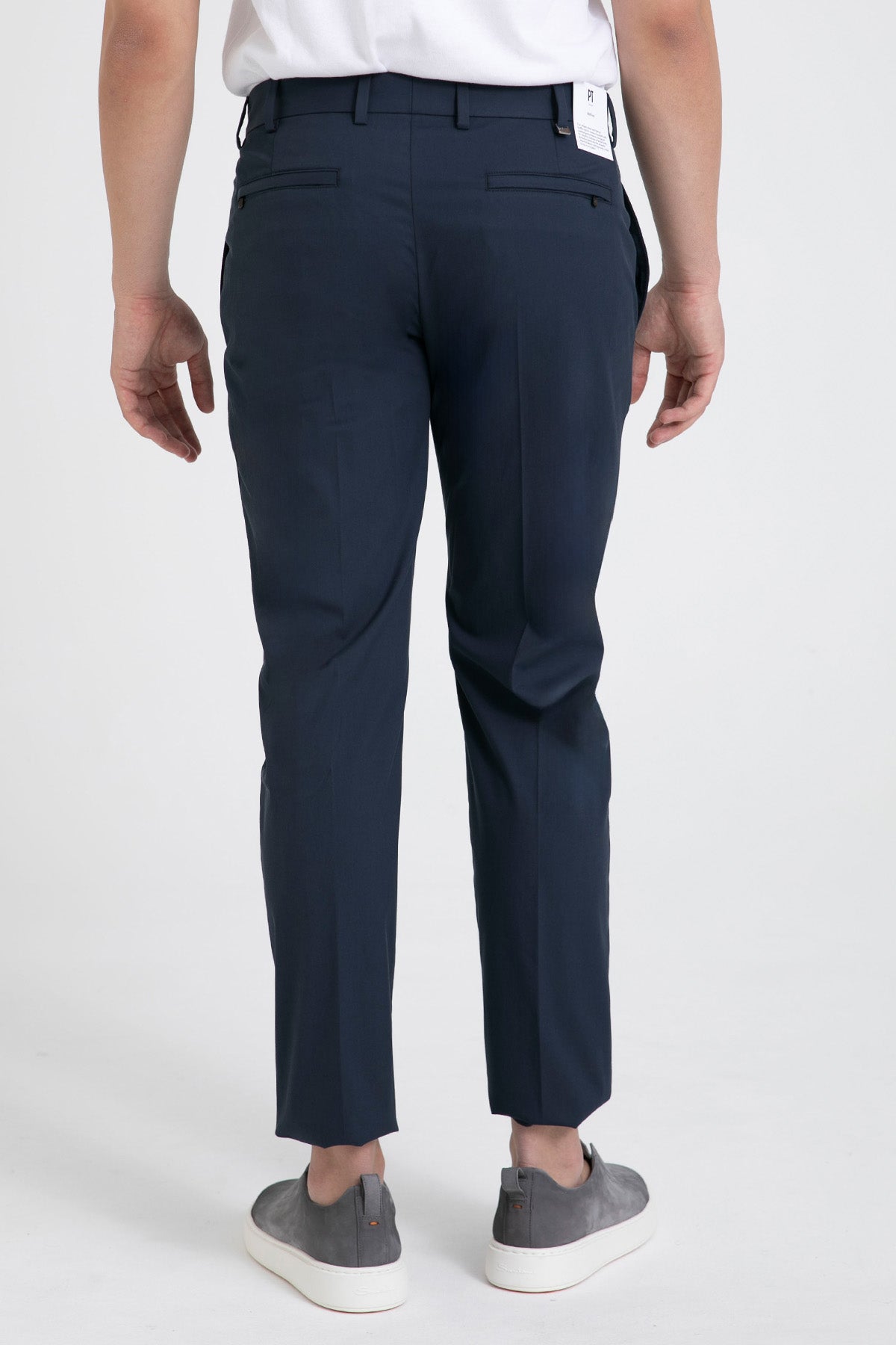 Pantaloni Torino Epsilon Yandan Cepli Streç Pantolon