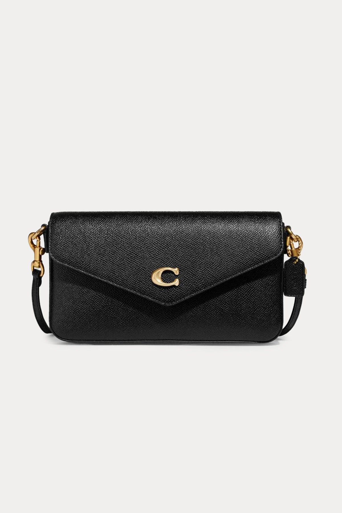 Coach Logolu Deri Omuz Çantası