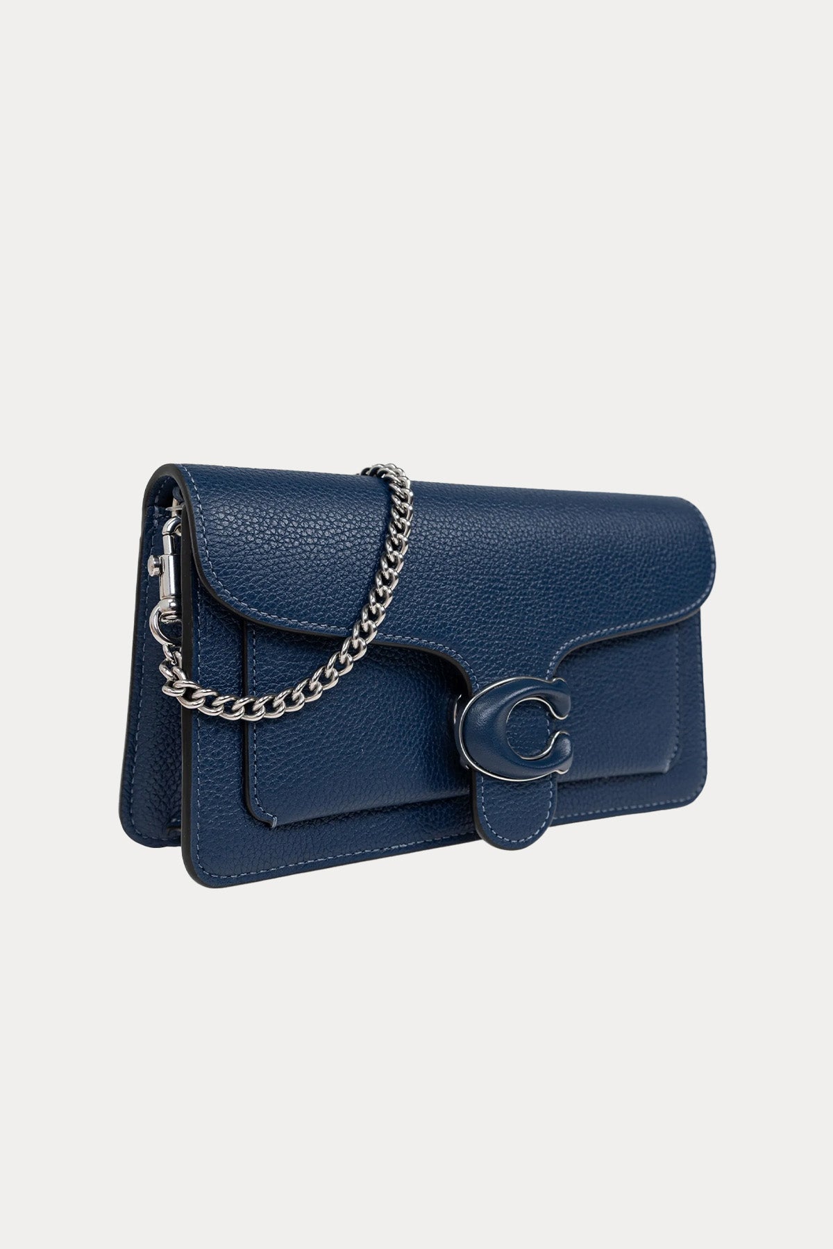 Coach Logolu Deri Omuz Çantası