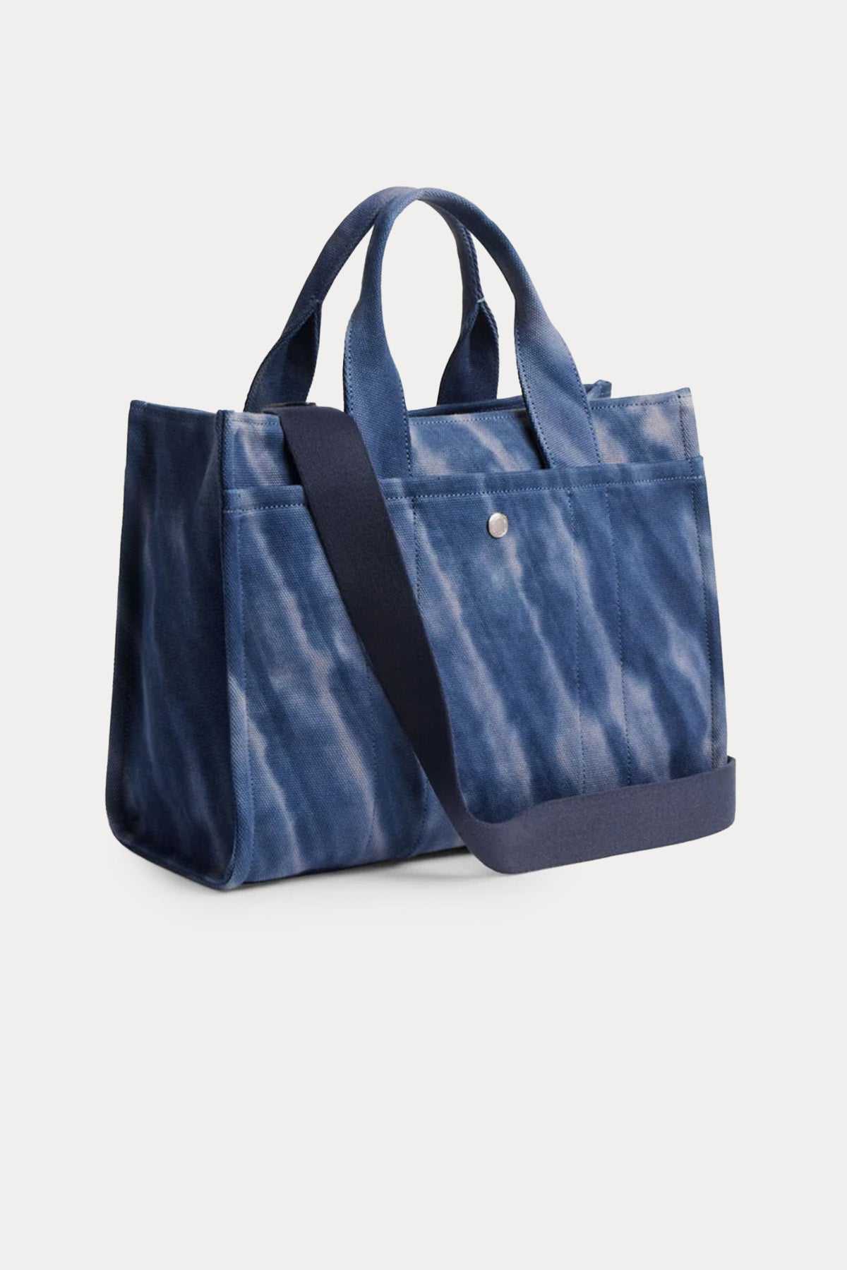 Coach Logolu Denim Shopping Bag Çanta