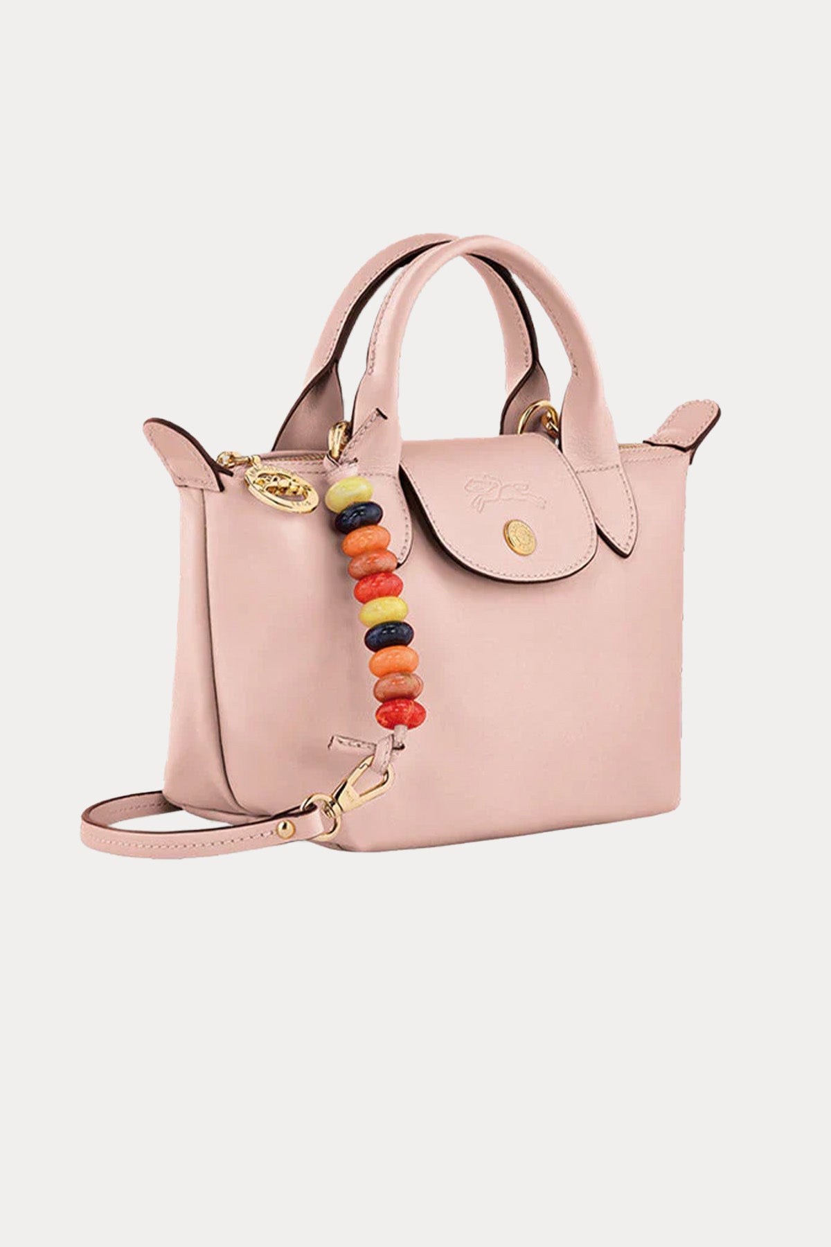 Longchamp Logolu Mini Deri Çanta