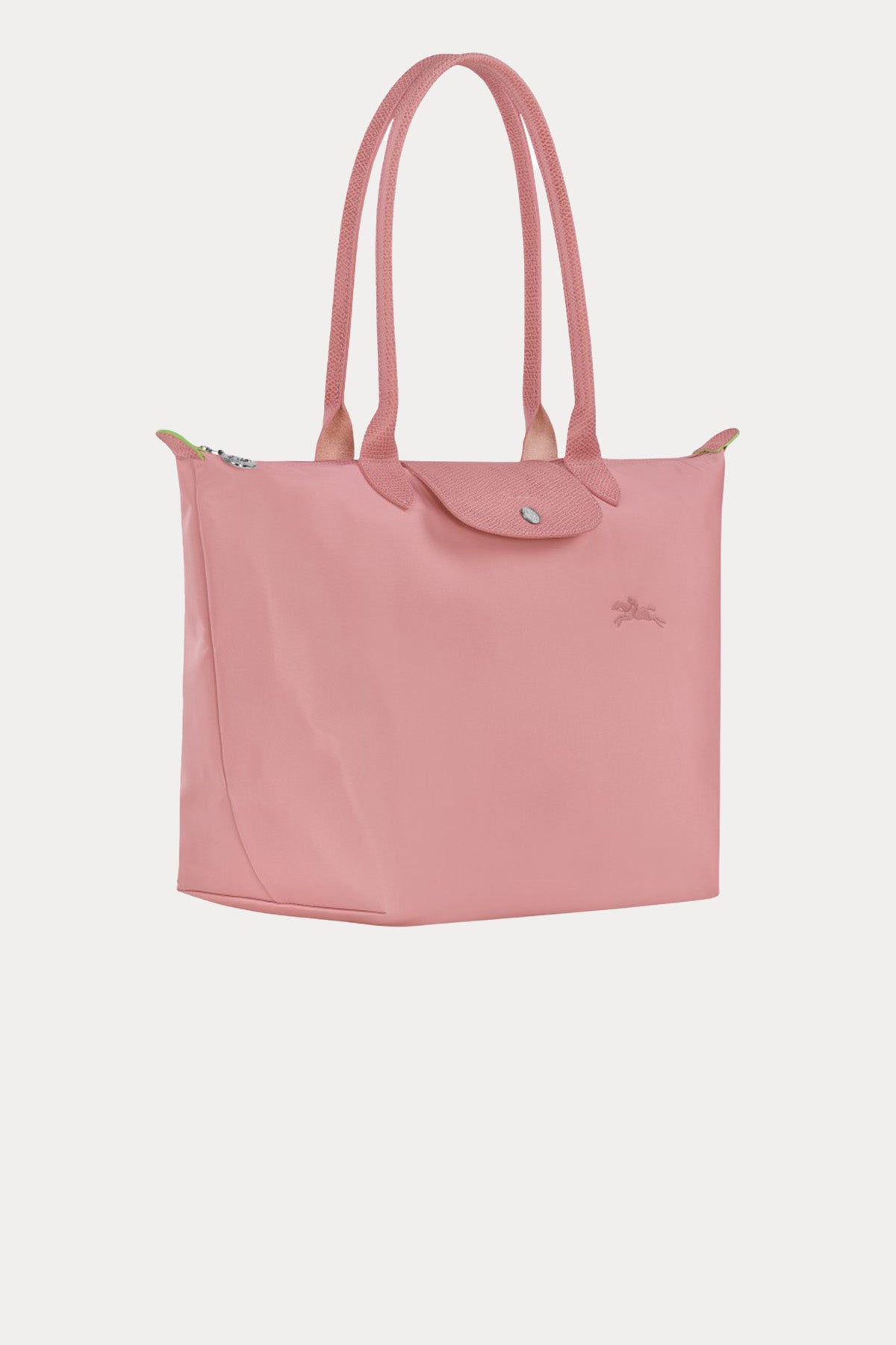 Longchamp Deri Detaylı Logolu Omuz Çantası