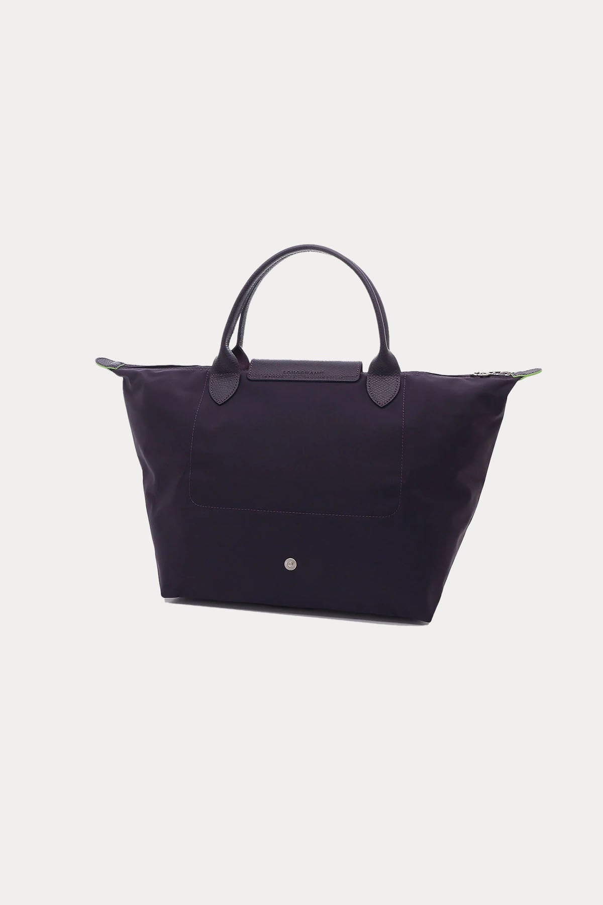 Longchamp Deri Detaylı Logolu Omuz Çantası