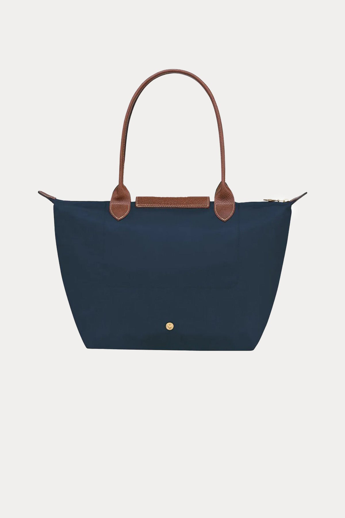 Longchamp Deri Detaylı Logolu Omuz Çantası