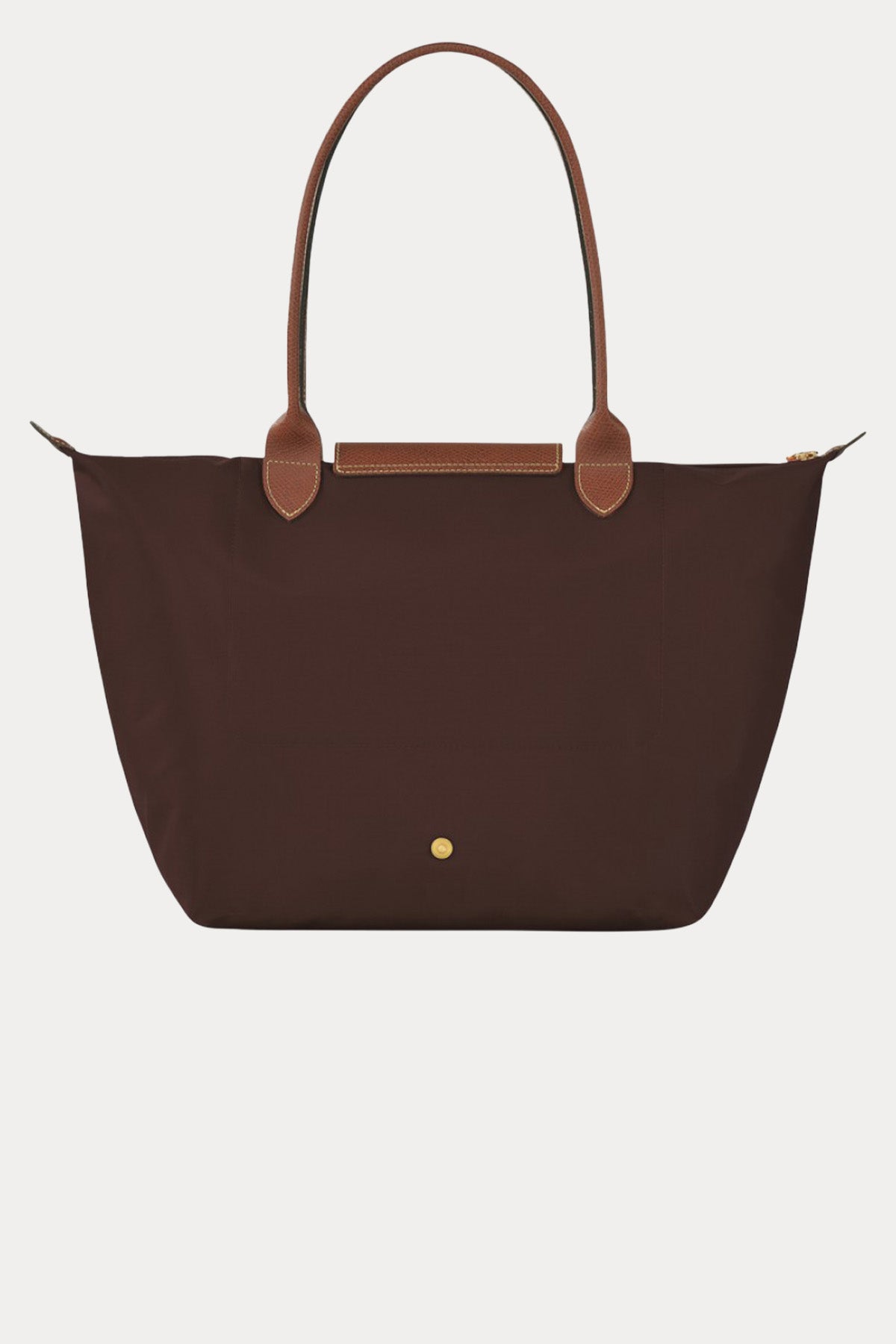 Longchamp Deri Detaylı Logolu Omuz Çantası