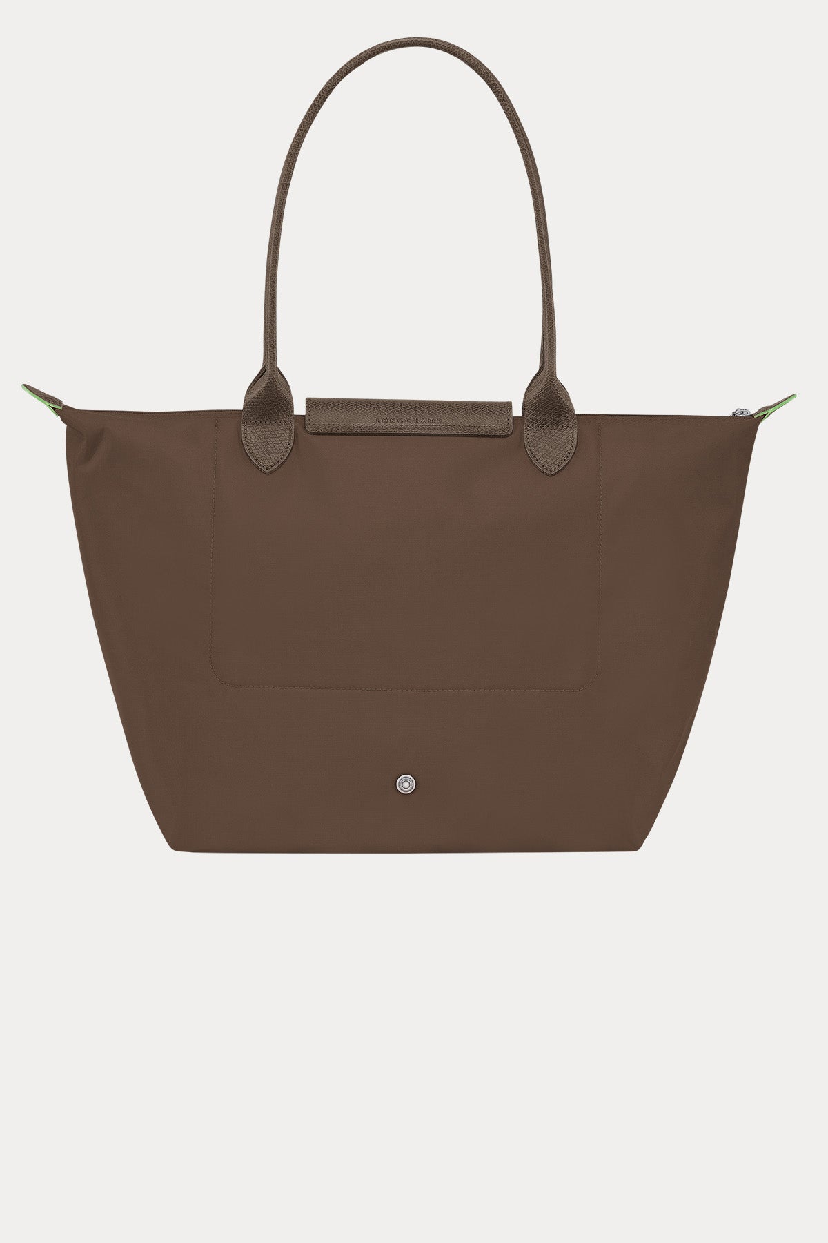 Longchamp Deri Detaylı Logolu Omuz Çantası-Çanta-Libas