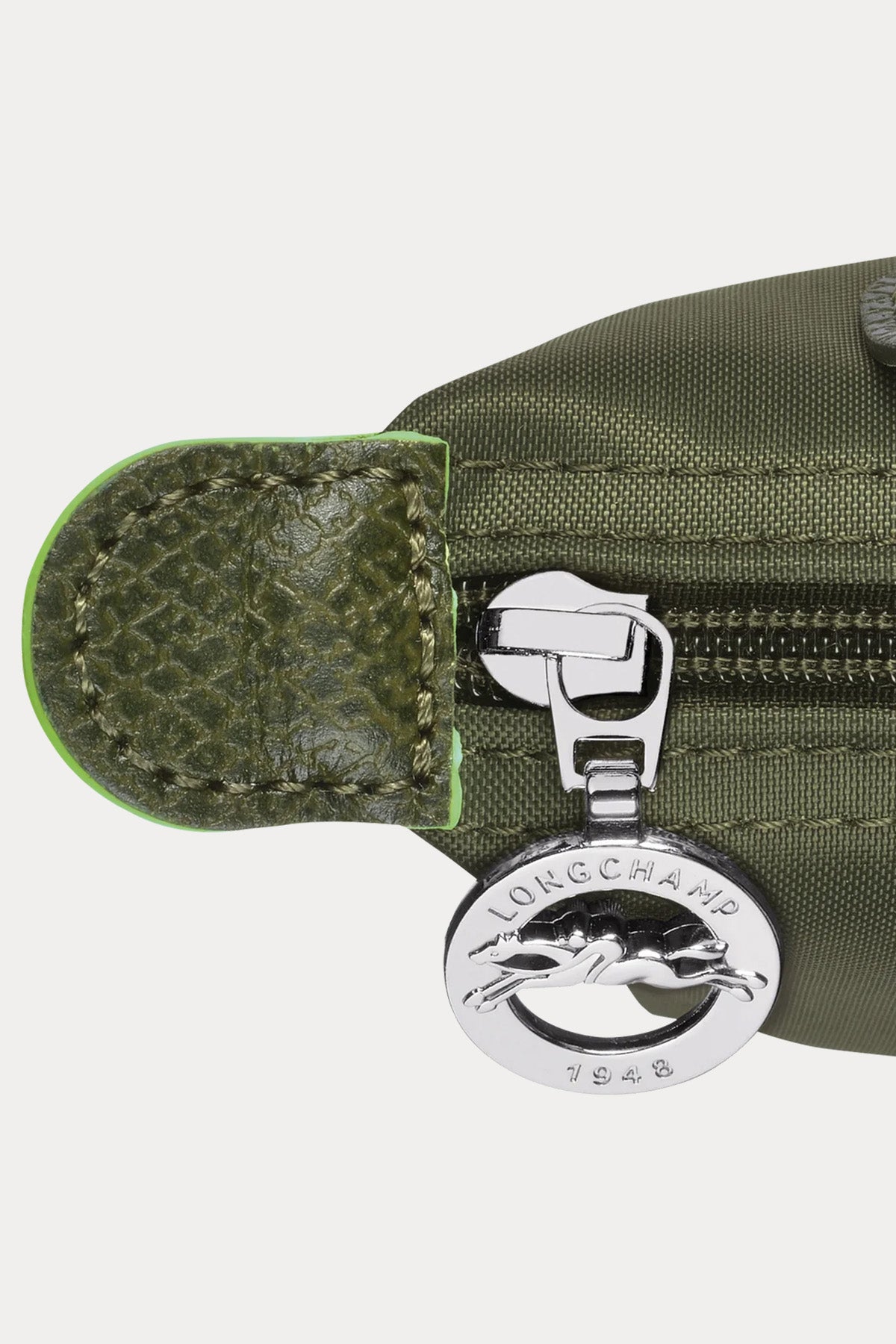 Longchamp Deri Detaylı Logolu El Çantası