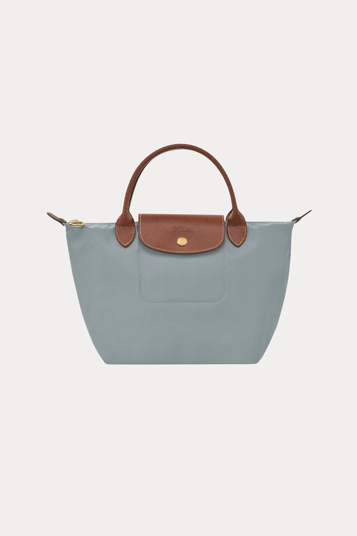 Longchamp Deri Detaylı Logolu El Çantası