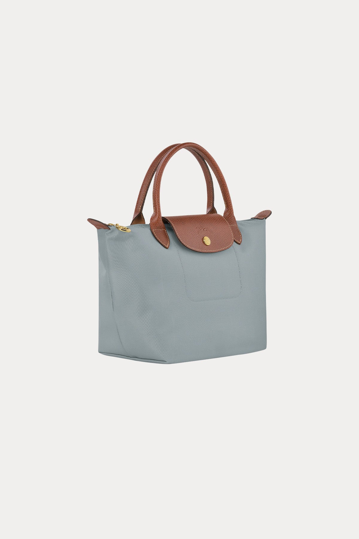 Longchamp Deri Detaylı Logolu El Çantası