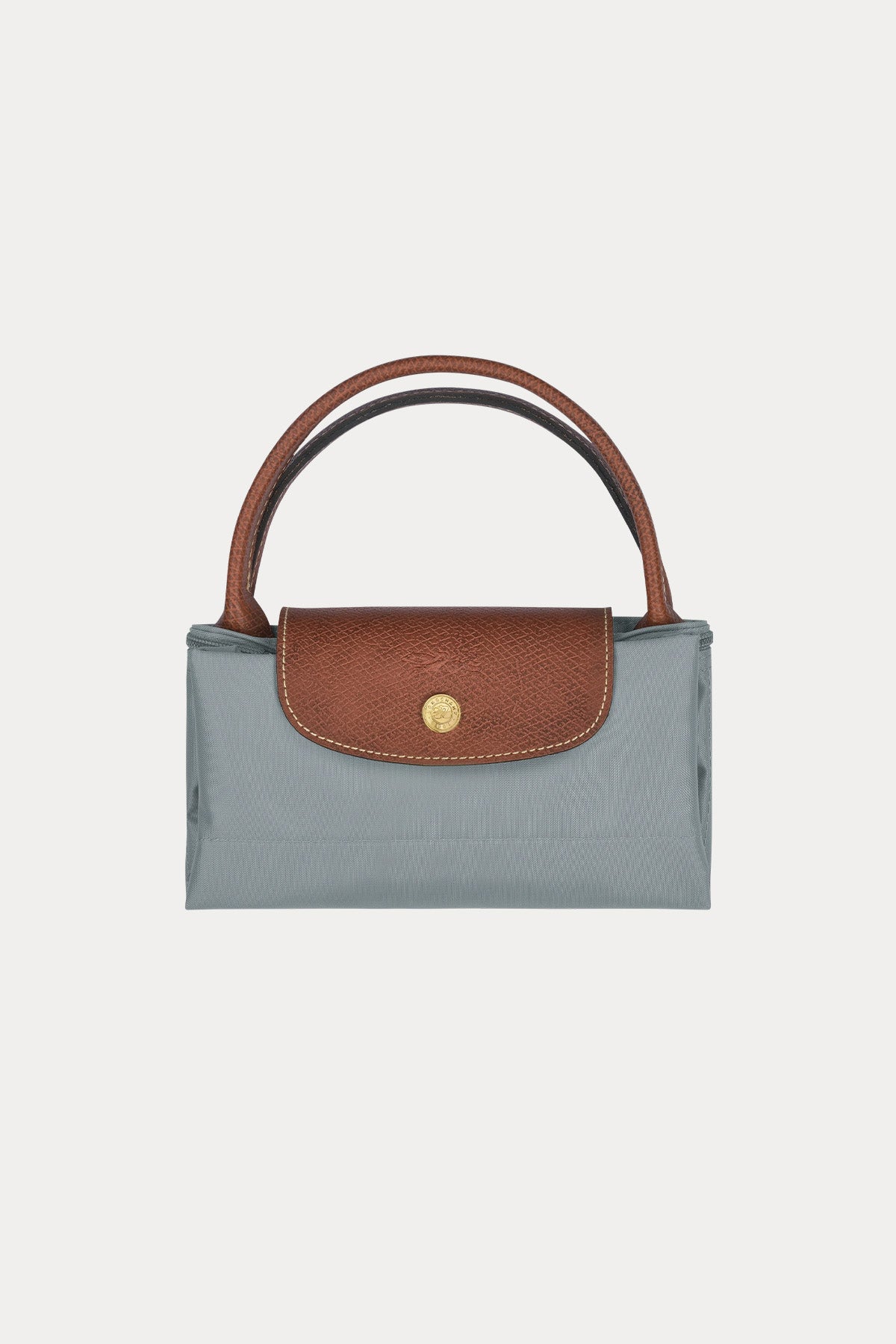 Longchamp Deri Detaylı Logolu El Çantası