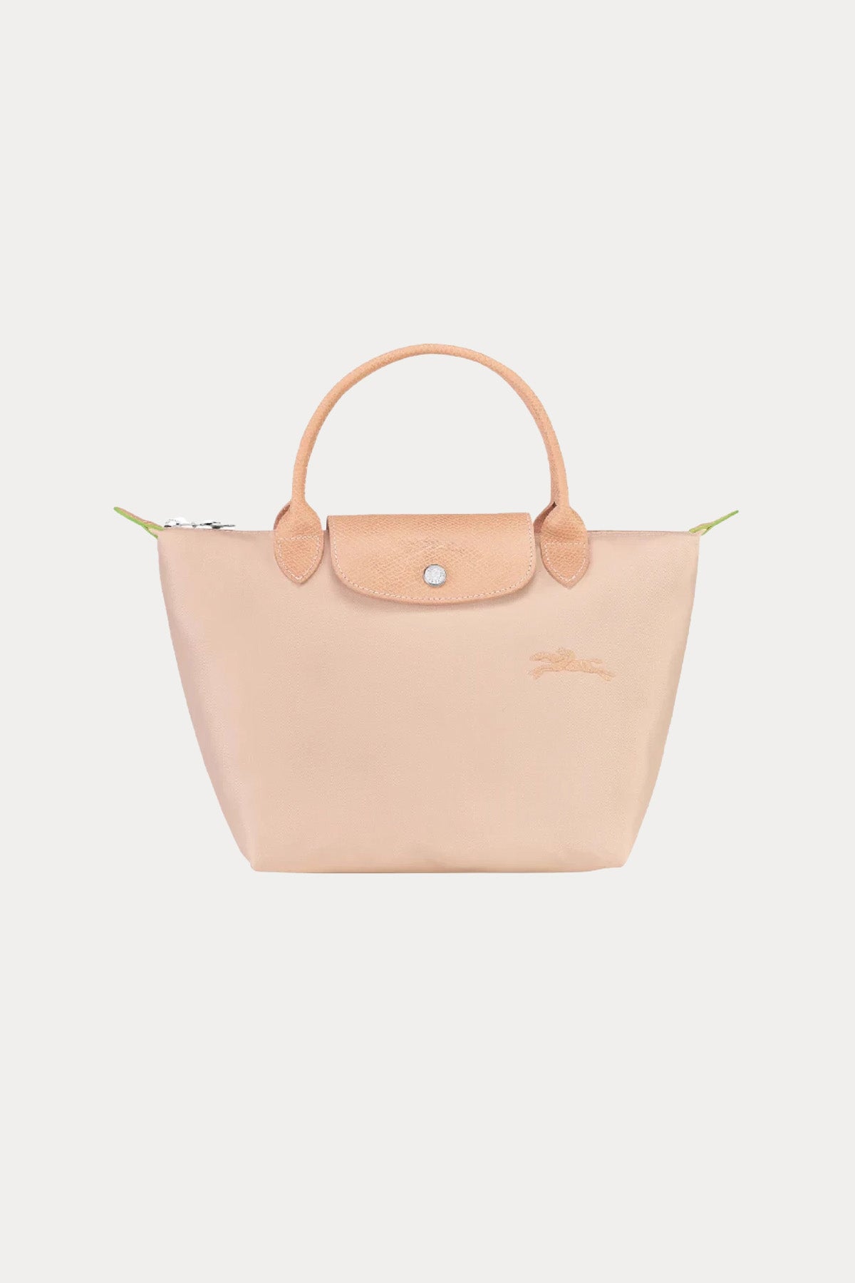 Longchamp Deri Detaylı Logolu El Çantası