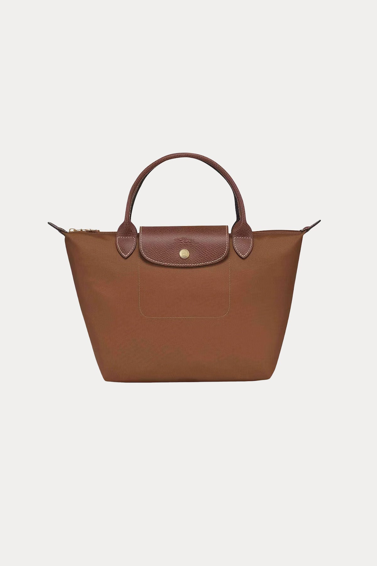 Longchamp Deri Detaylı Logolu El Çantası